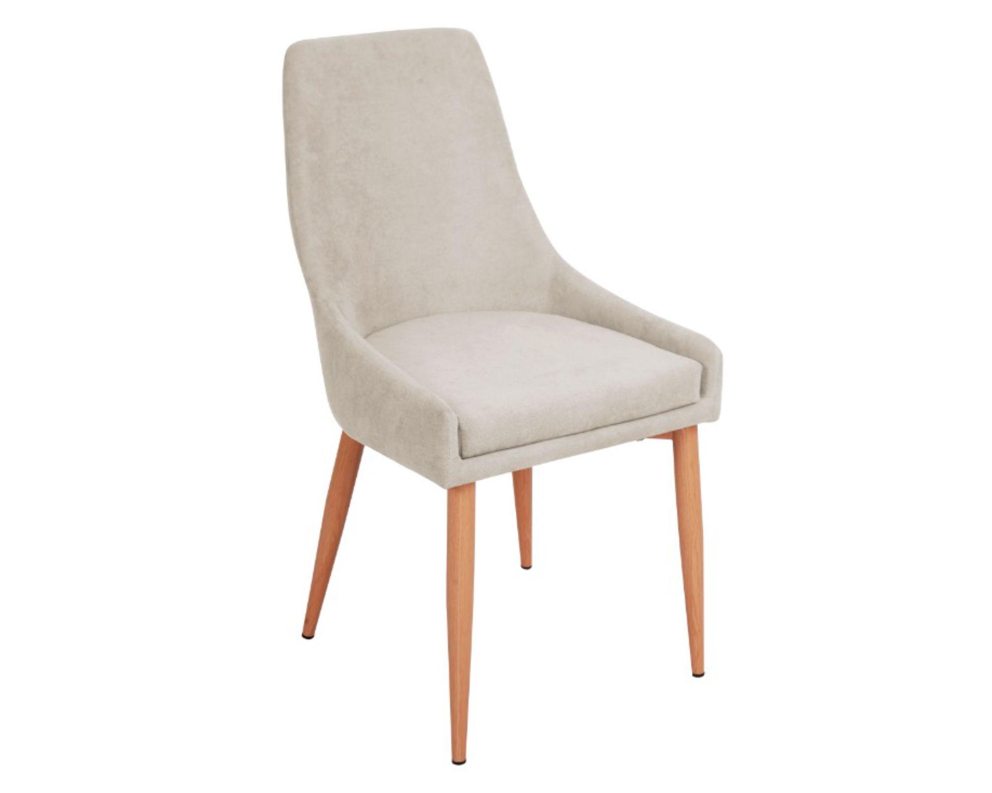 Silla fija Dinning beige-3