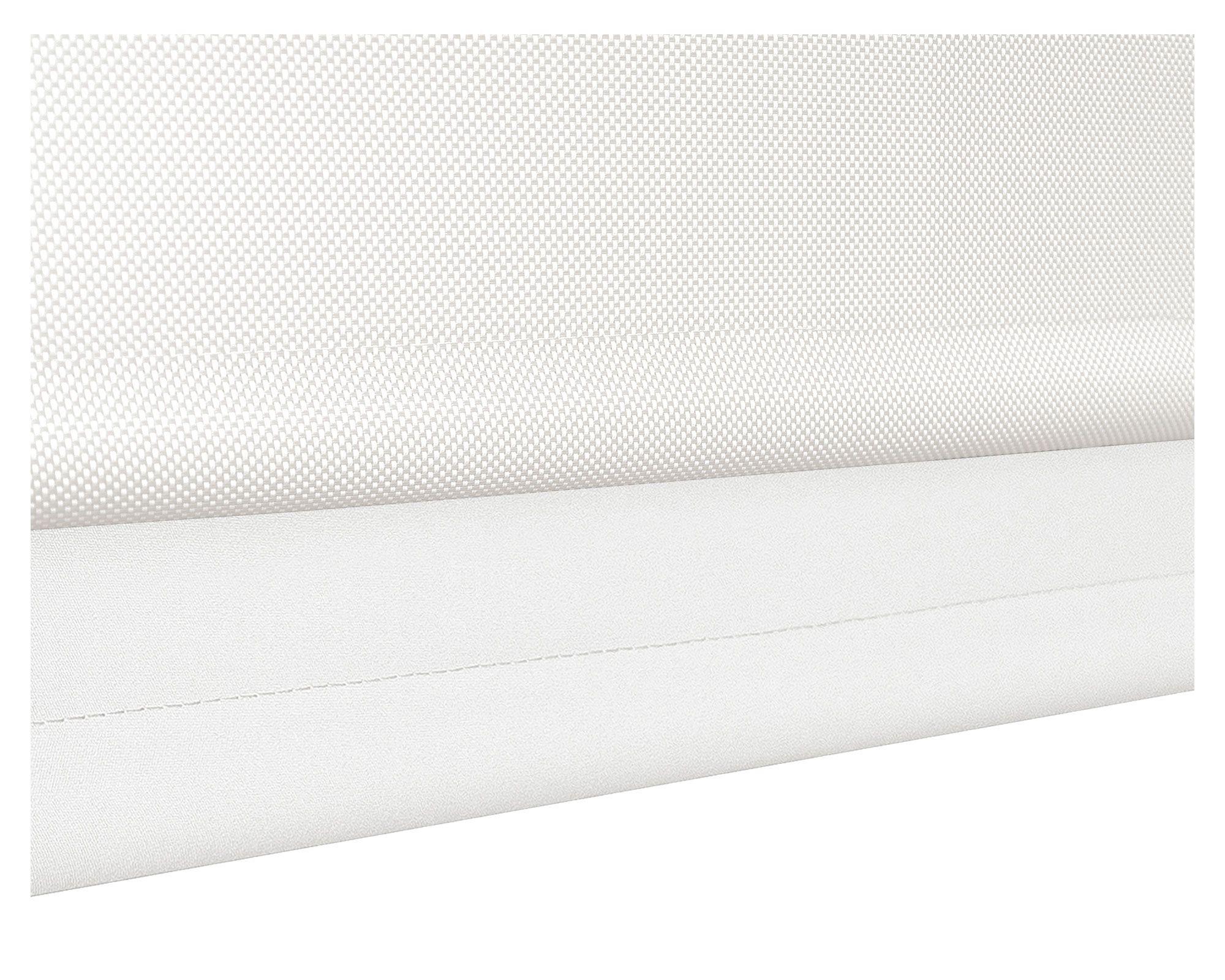 Cortina roller blackout doble 160x250 cm Sunscreen blanco Cotidiana-1