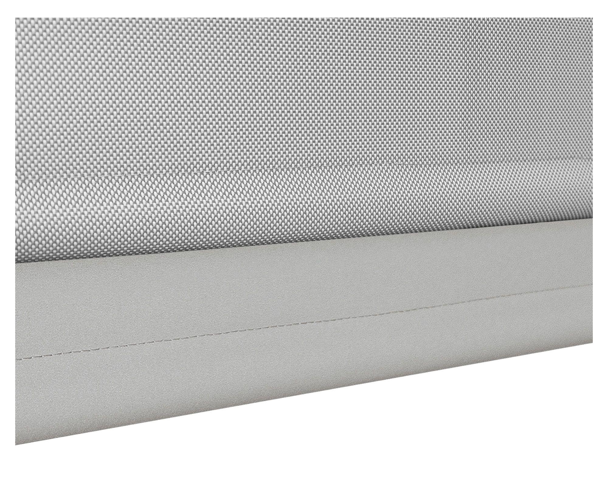 Cortina roller blackout doble 180x250 cm Sunscreen gris Cotidiana-2
