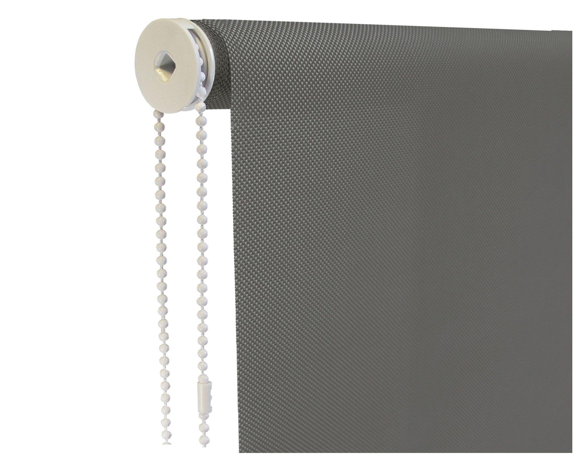 Cortina roller 220x250 cm Sunscreen gris oscuro Cotidiana-2