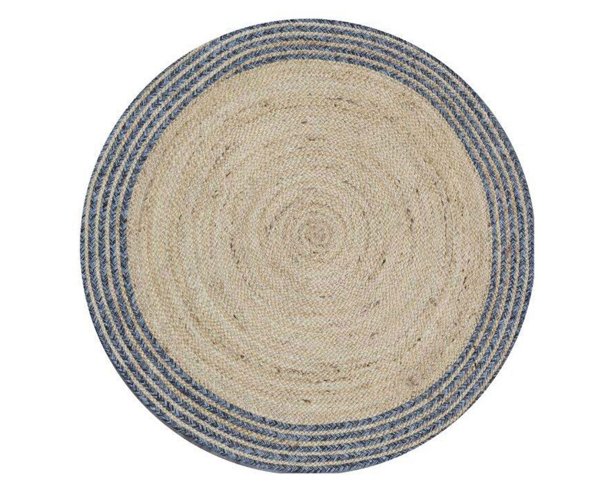 alfombra 120 cm Denim café Cotidiana-0