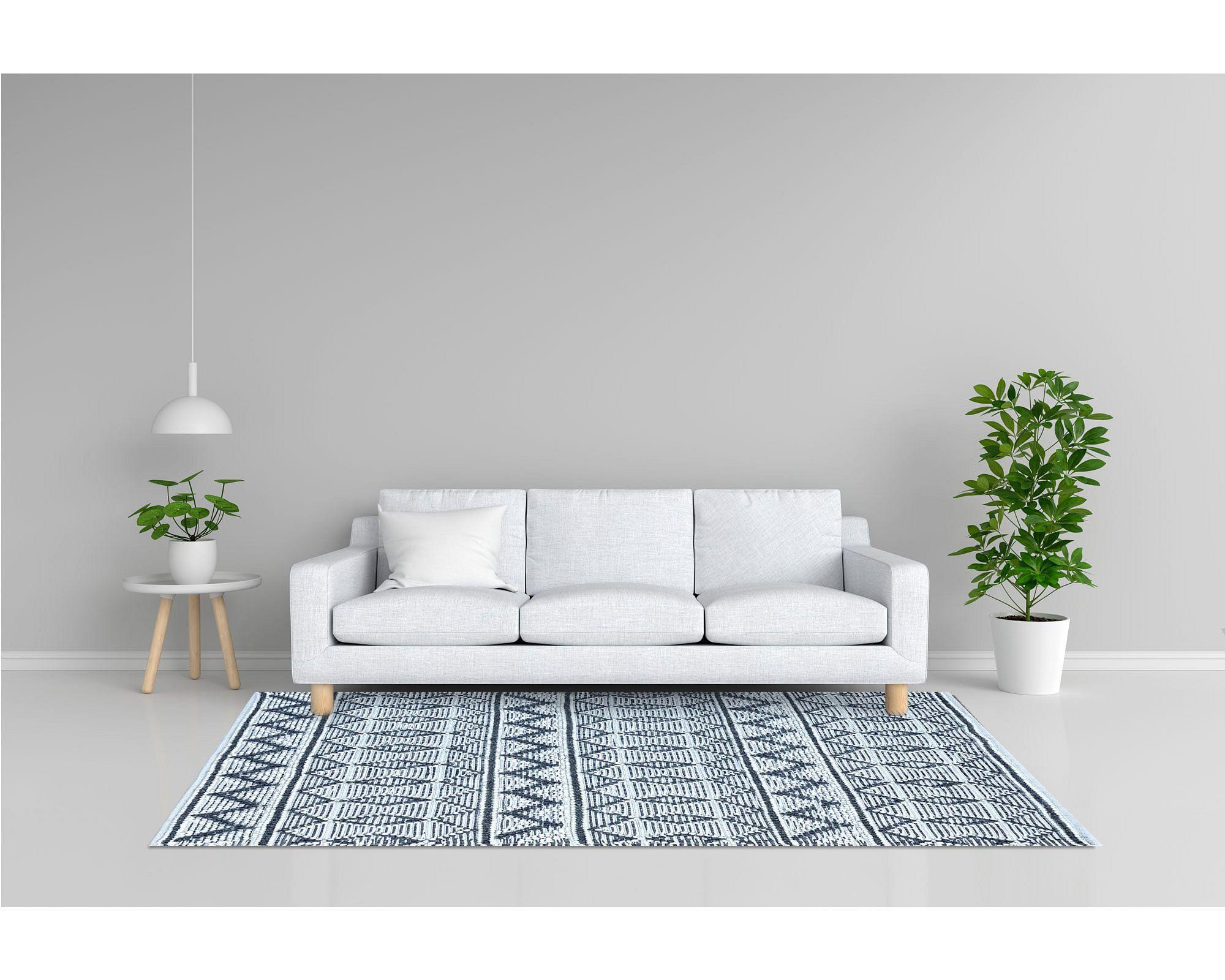 Alfombra 120x180 cm Mumbai relieve Cotidiana-1