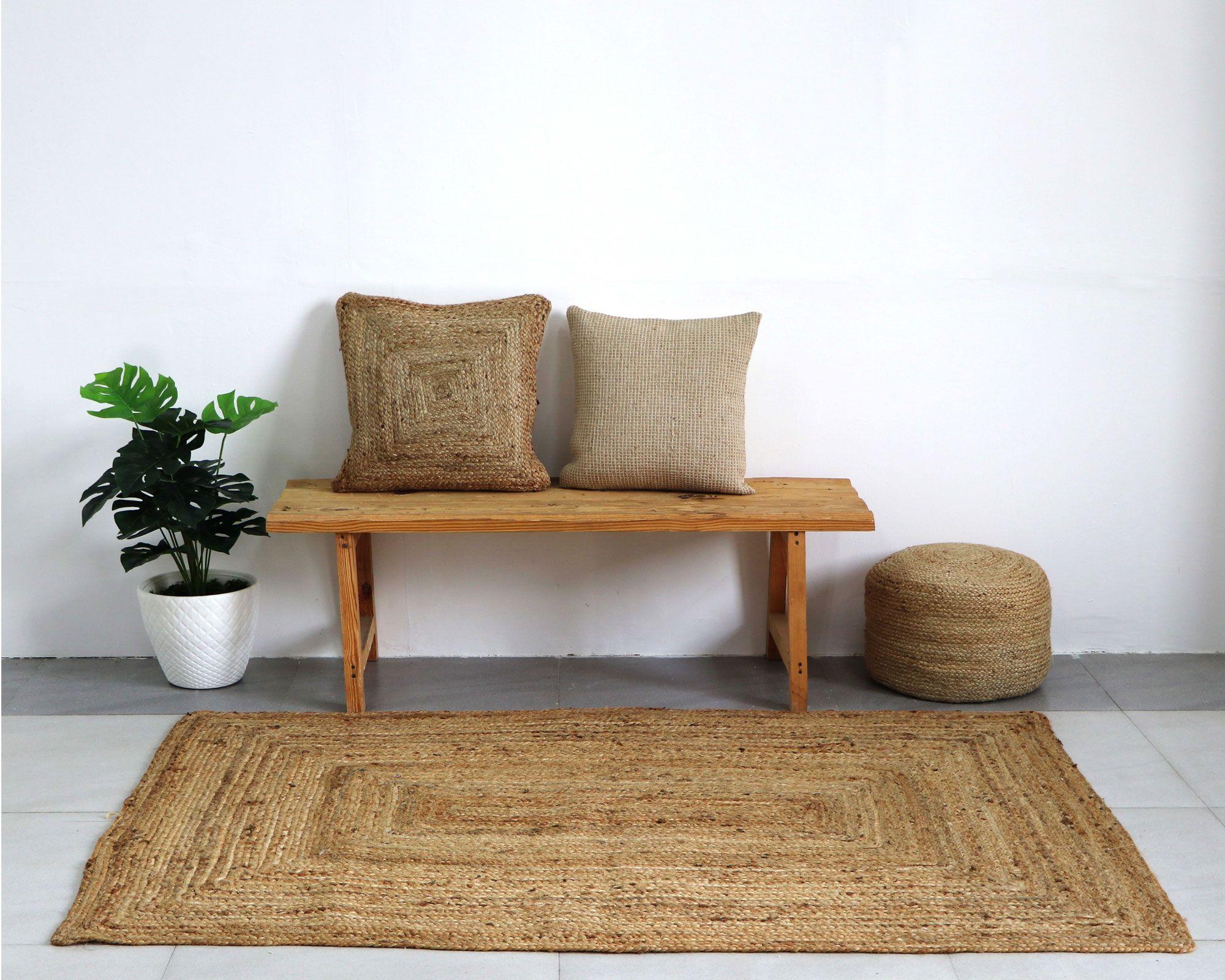 Alfombra 120x180 cm Trenzado natural Cotidiana-3