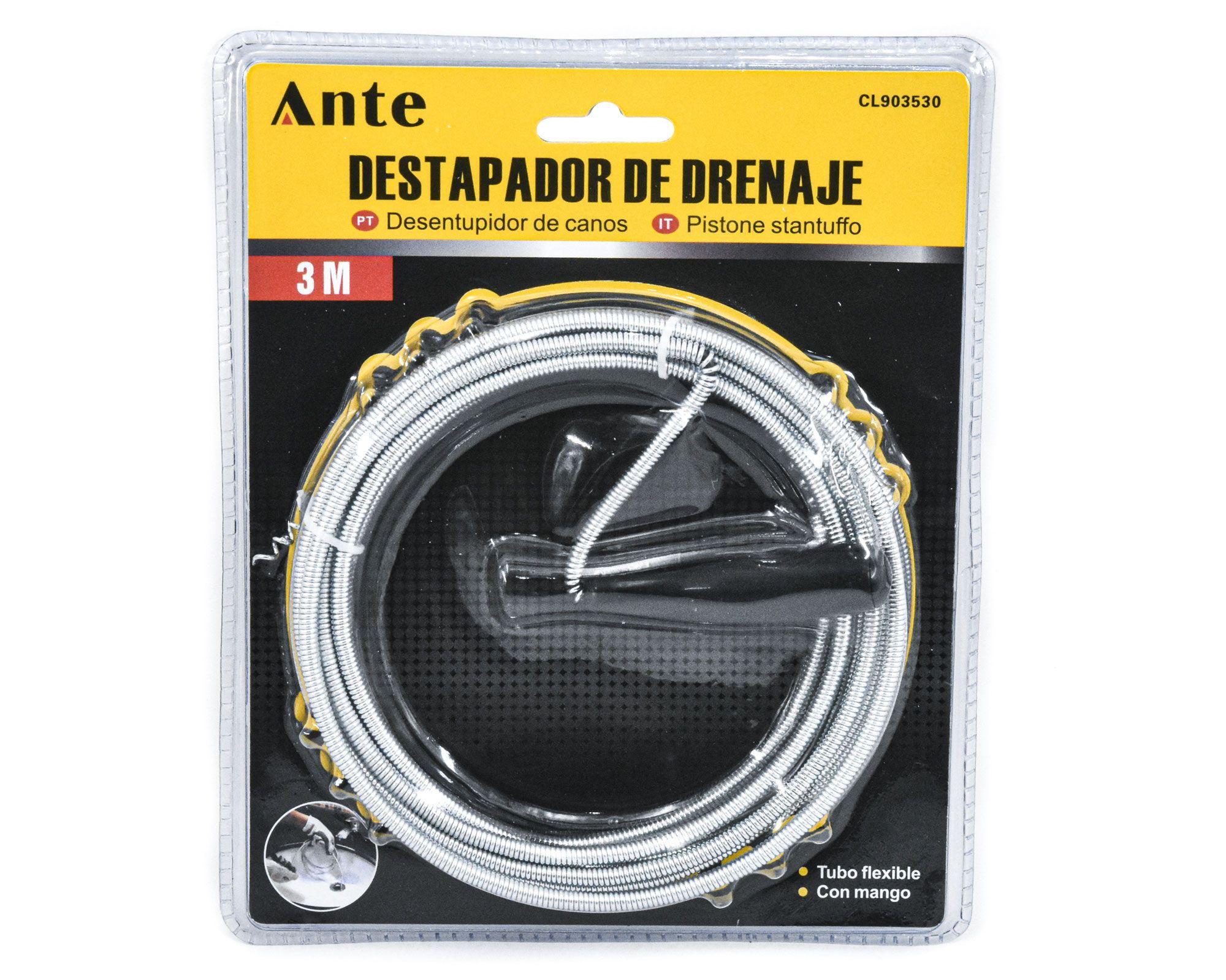 Destapador de tuberías 3 m DT3M Ante-2