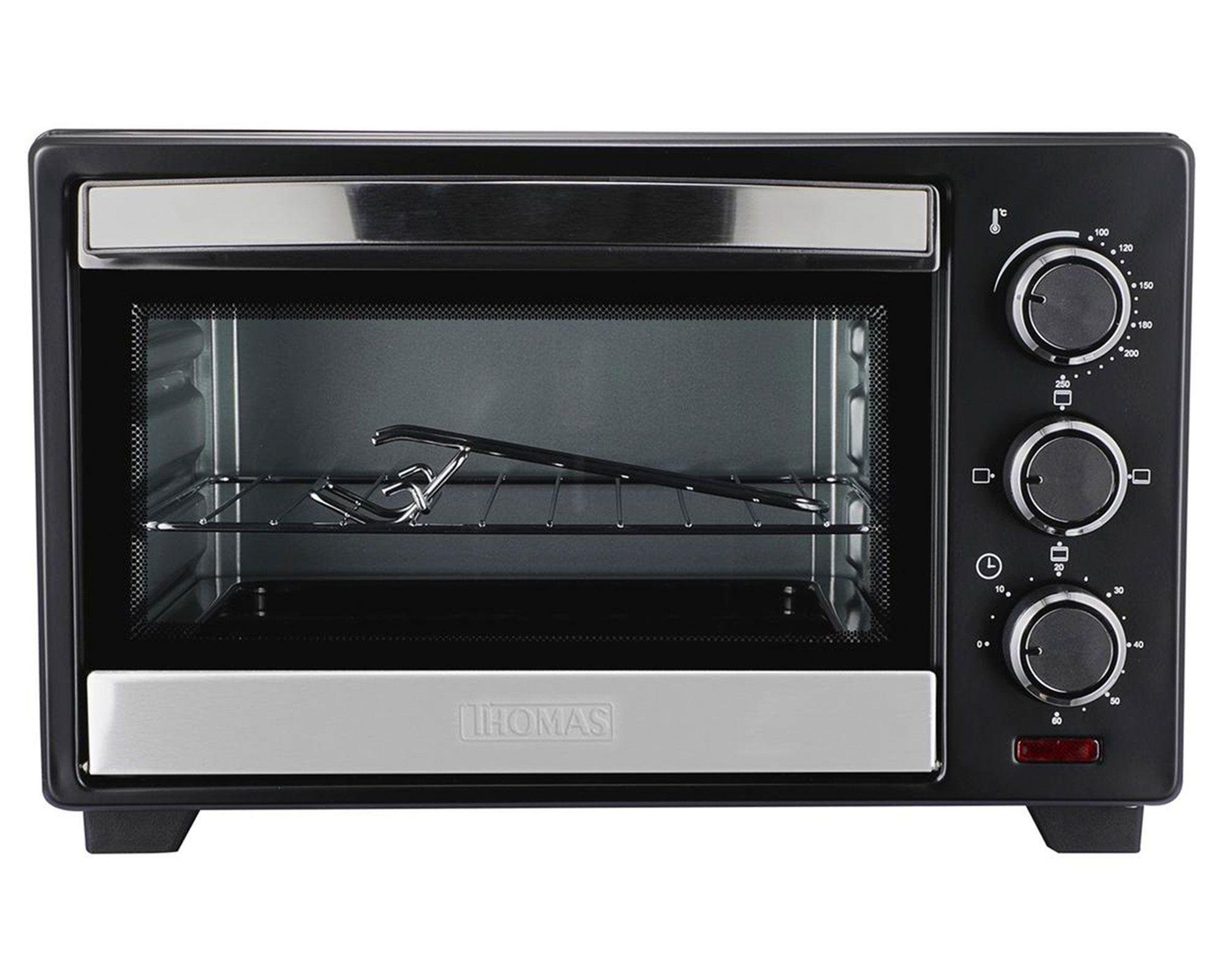 Horno eléctrico 16 litros TH-16N01 negro Thomas.-0