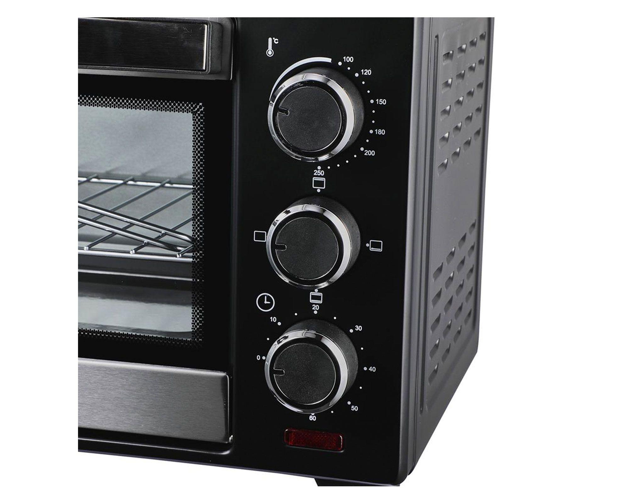 Horno eléctrico 16 litros TH-16N01 negro Thomas.-2
