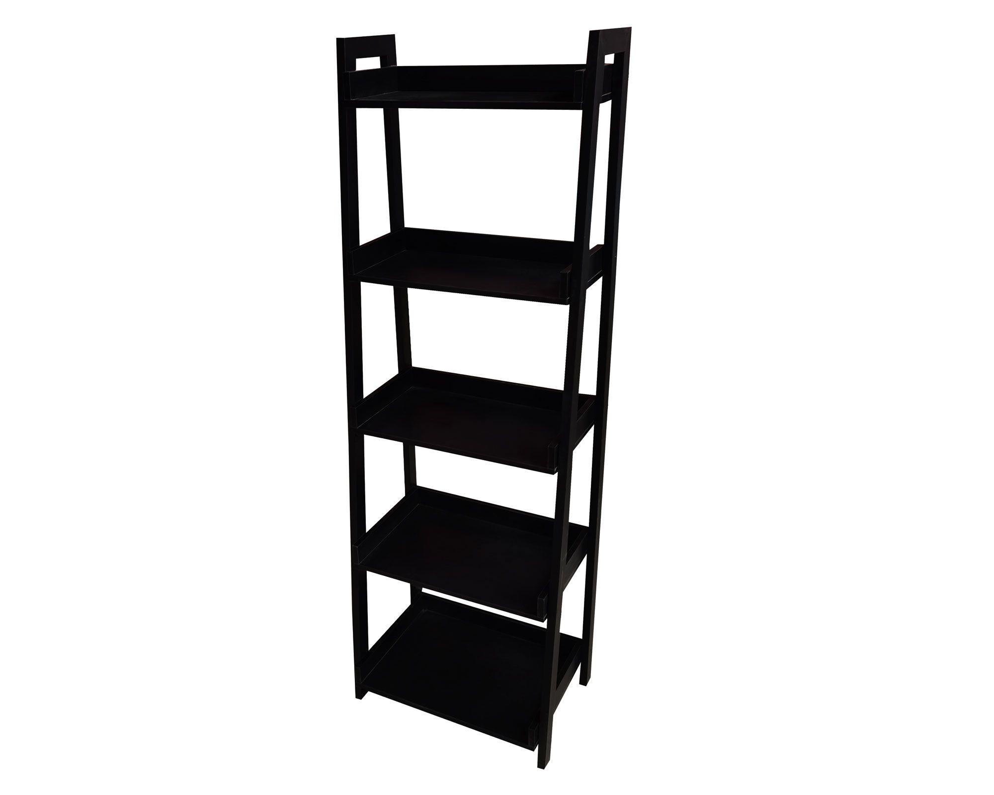 Librero escalera 2.0 negro M+Design-2