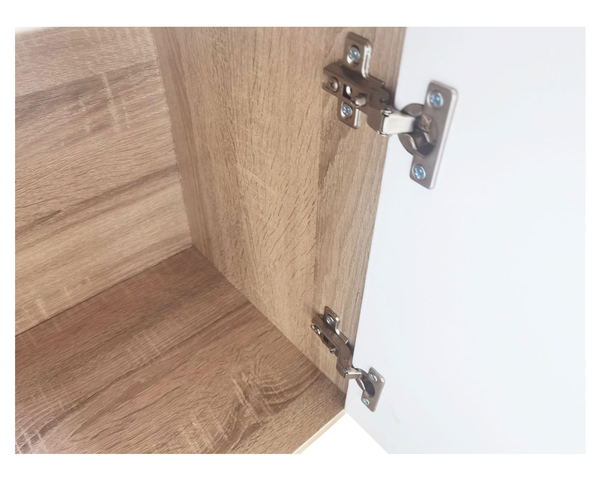 Mueble organizador 3 puertas blanco/natural M+Design-3