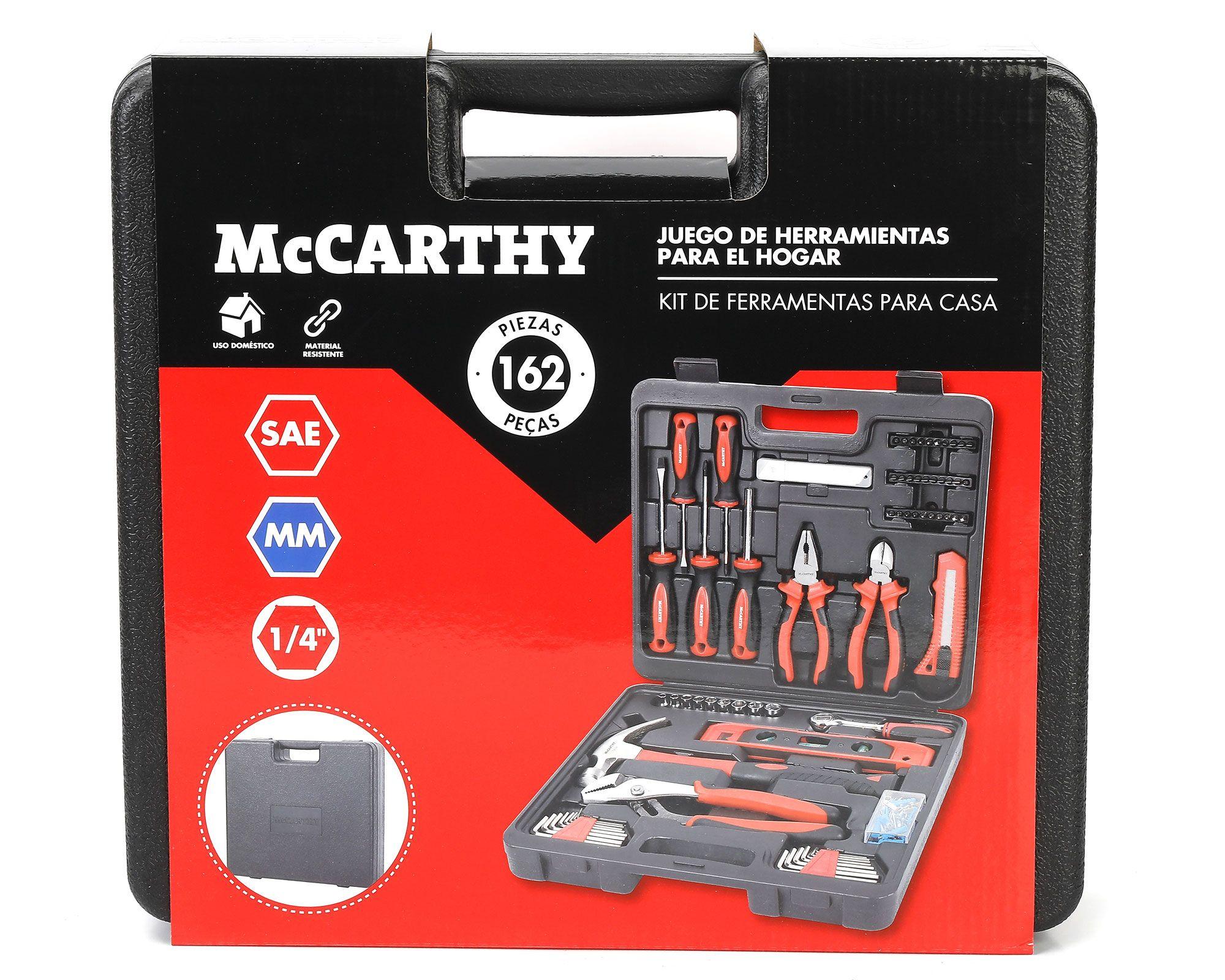 Juego de herramientas 162 Piezas McCarthy-0