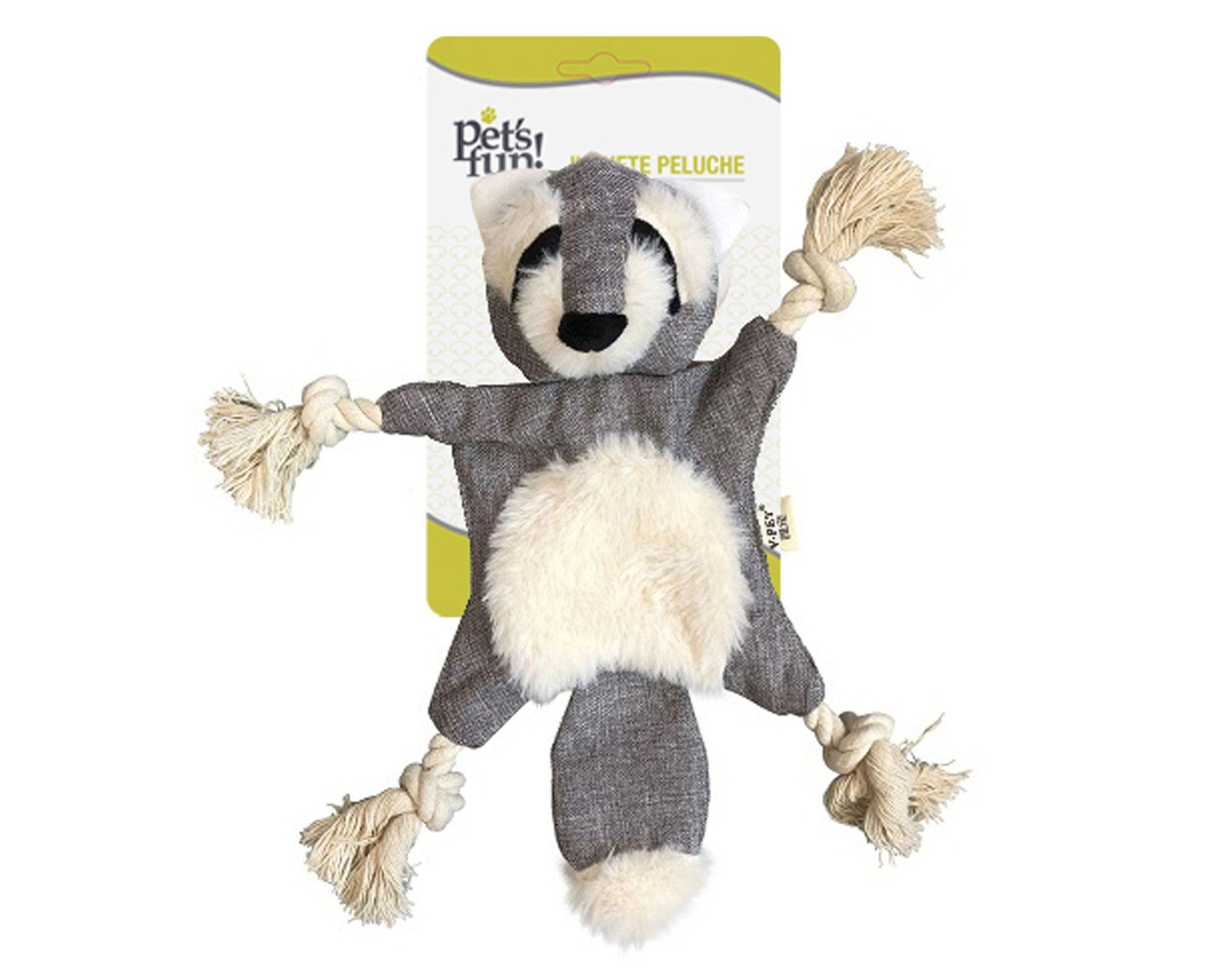 Juguete mascota Mapache Pet's fun-0