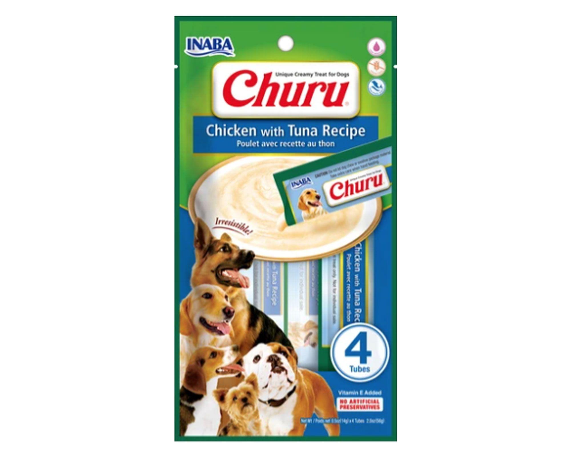 Snack perro 0,56 kg Churu pollo atún Inaba.-0