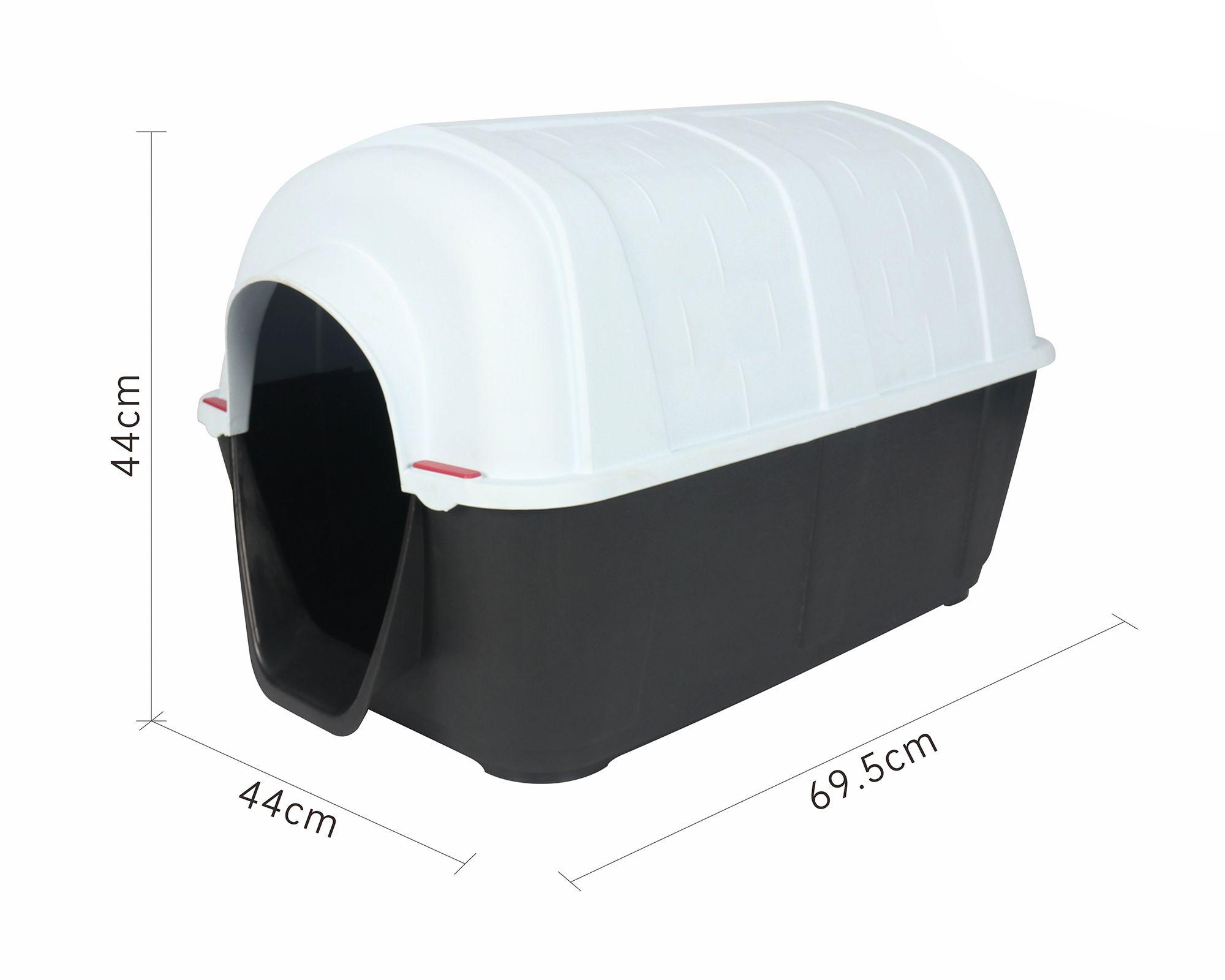 Casa perro 69.5x44x44 cm S Básica curva Pet's fun-2