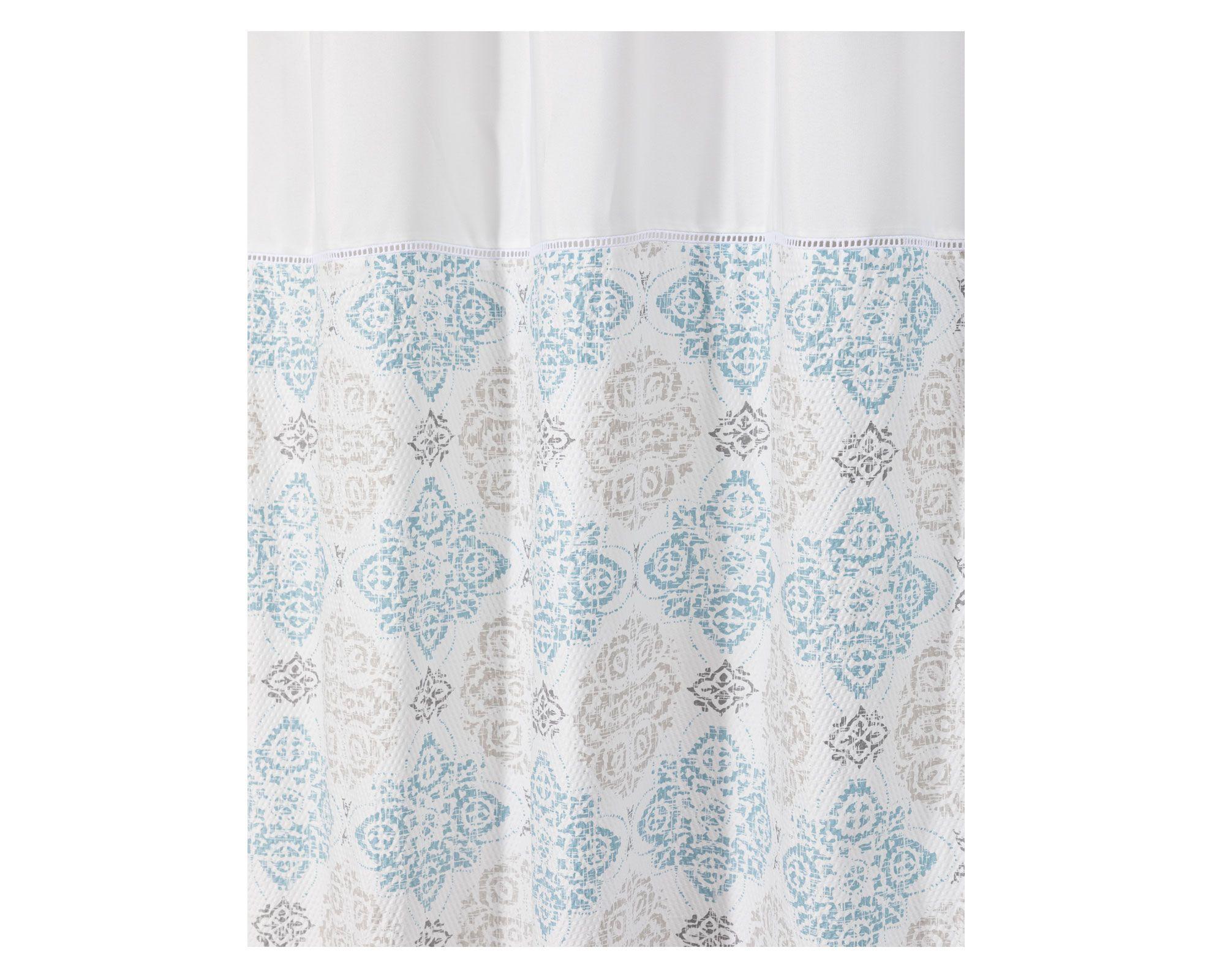 Cortina baño 180x180 cm Boho Cotidiana-2