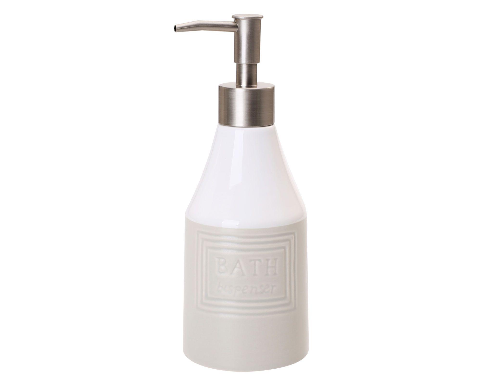 Dispensador jabón Bath gris claro Cotidiana-0