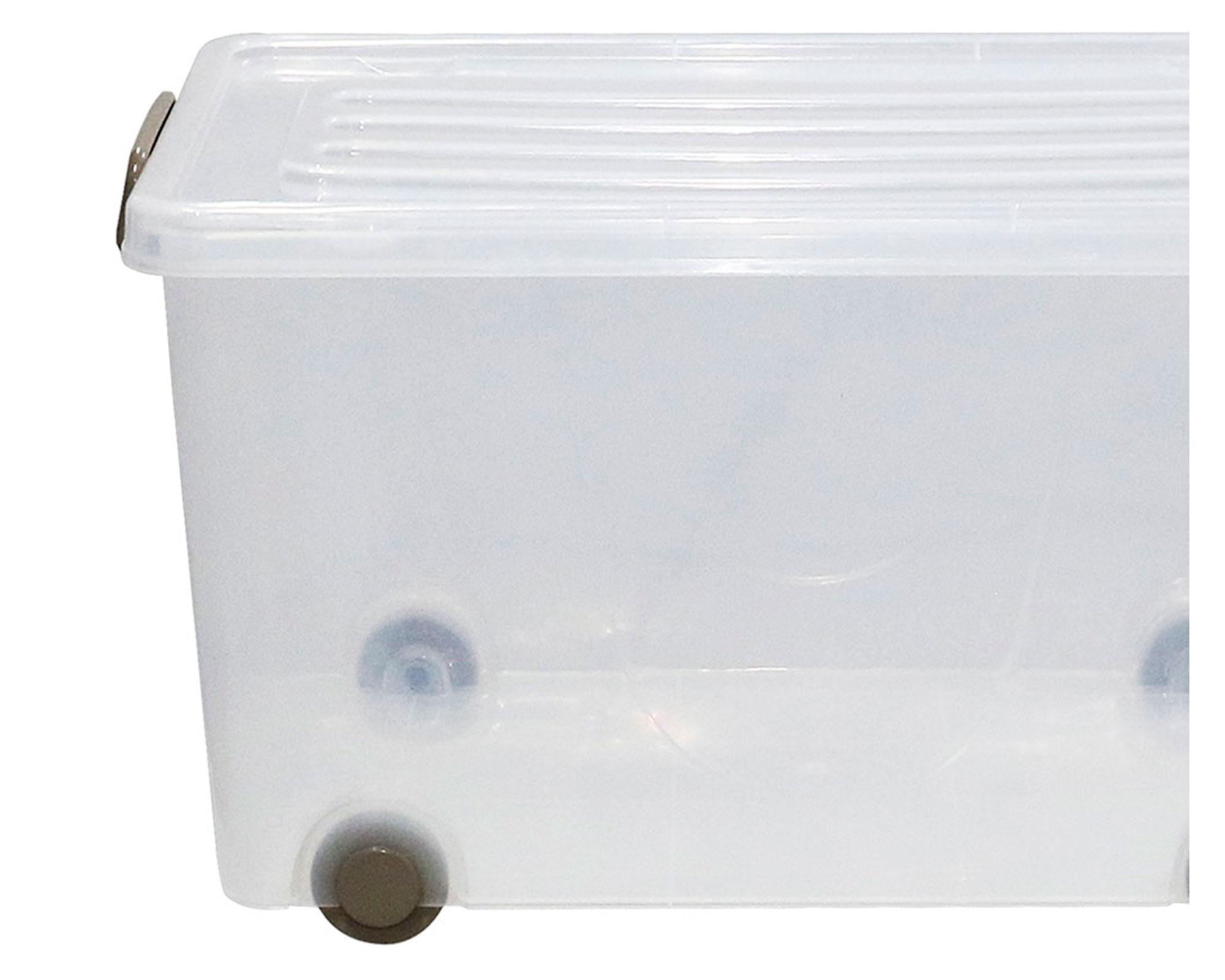 Caja organizadora con ruedas gris 57 lt-1