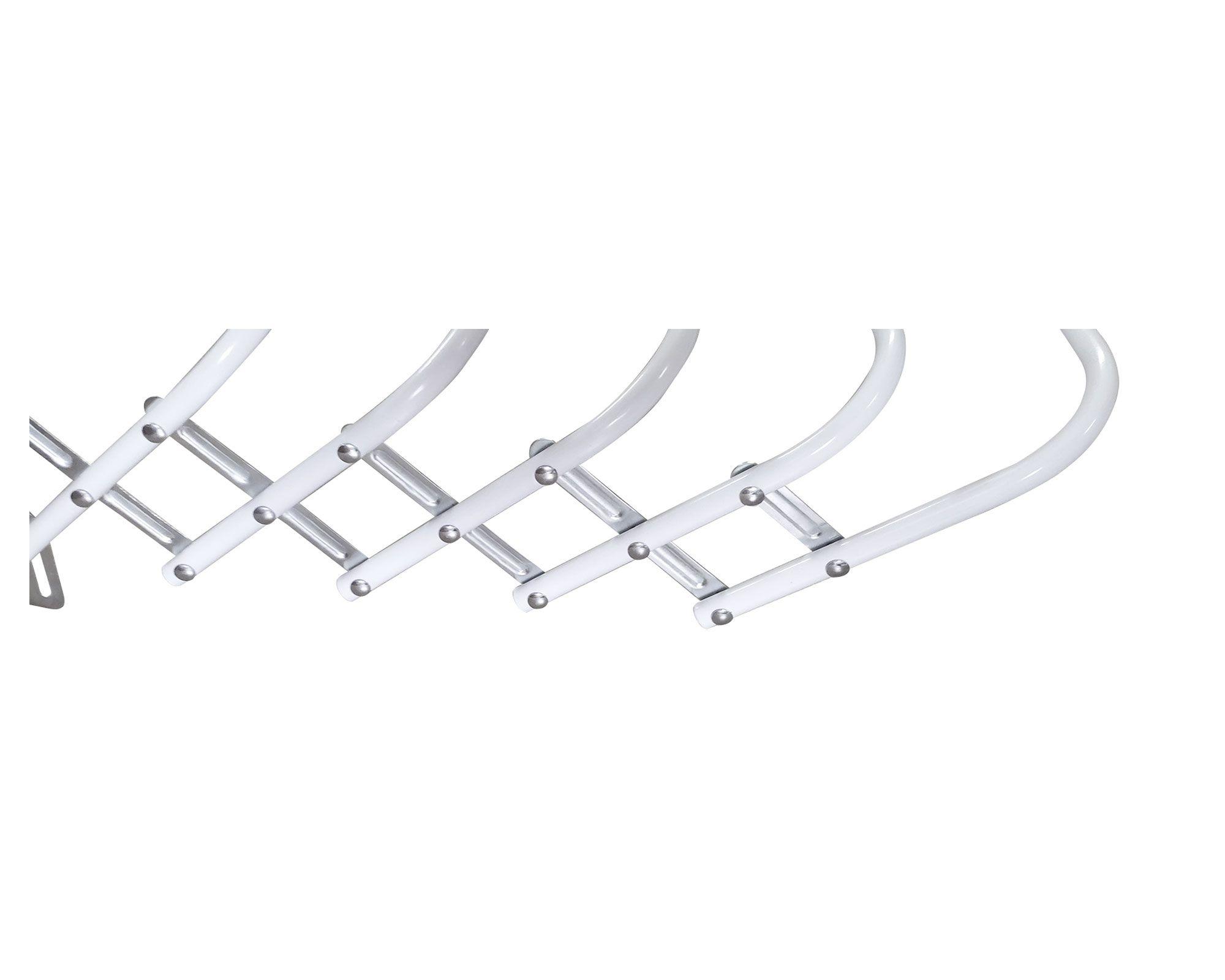 Tendedero plegable 60 cm blanco Cotidiana.-2