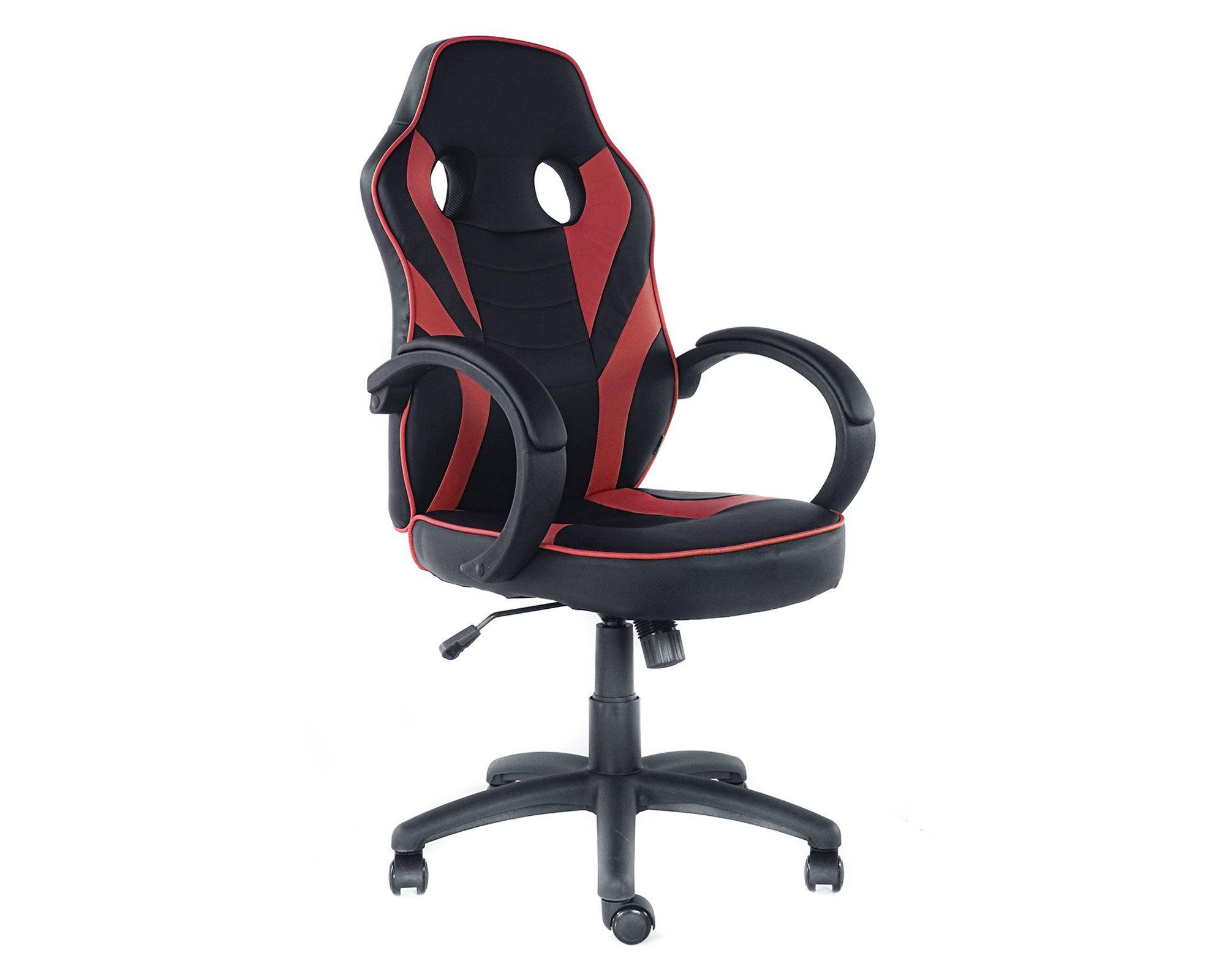 Silla gamer Bros negro/rojo One Sit-2
