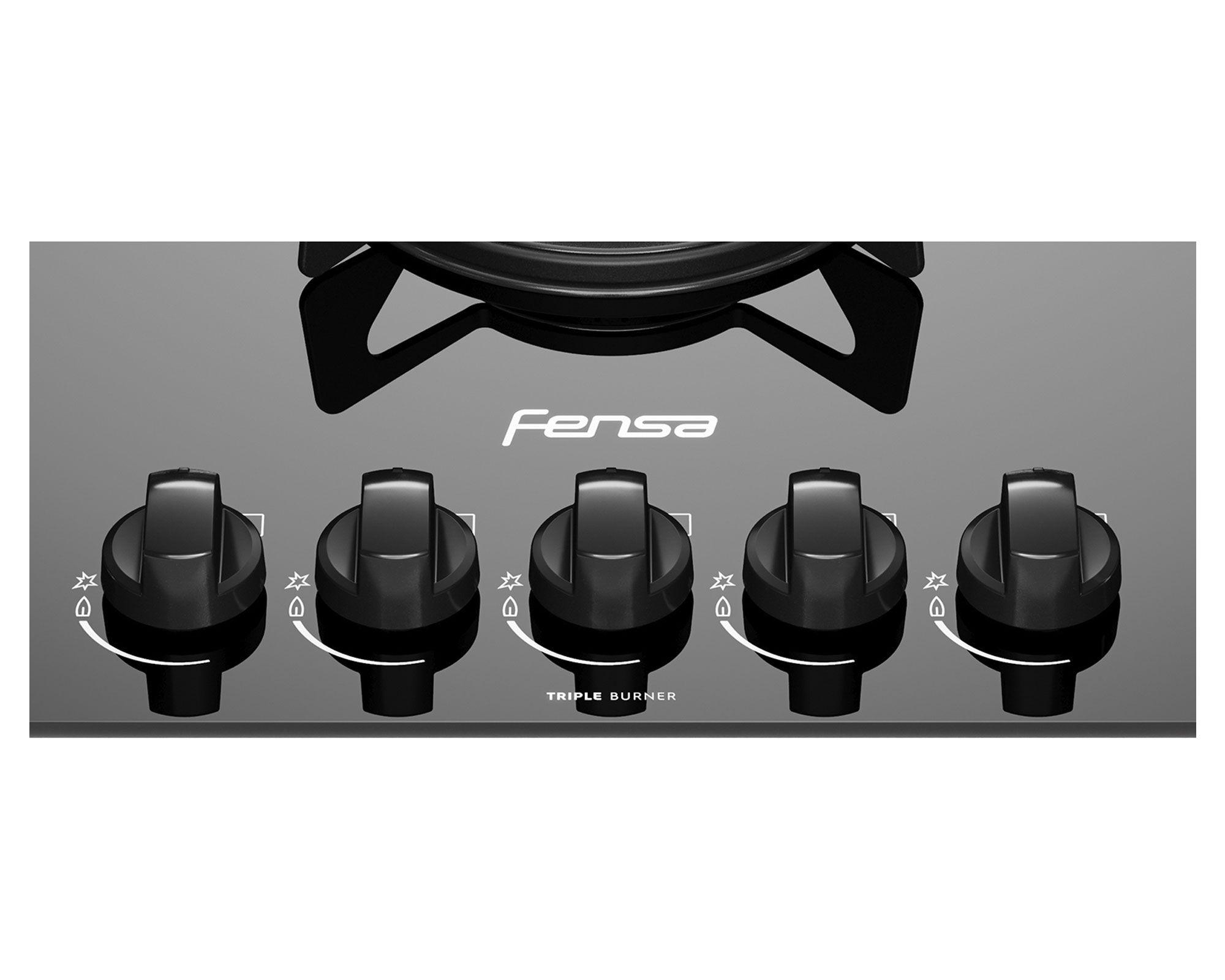 Encimera a gas 5 quemadores F GC75V A Fensa-1