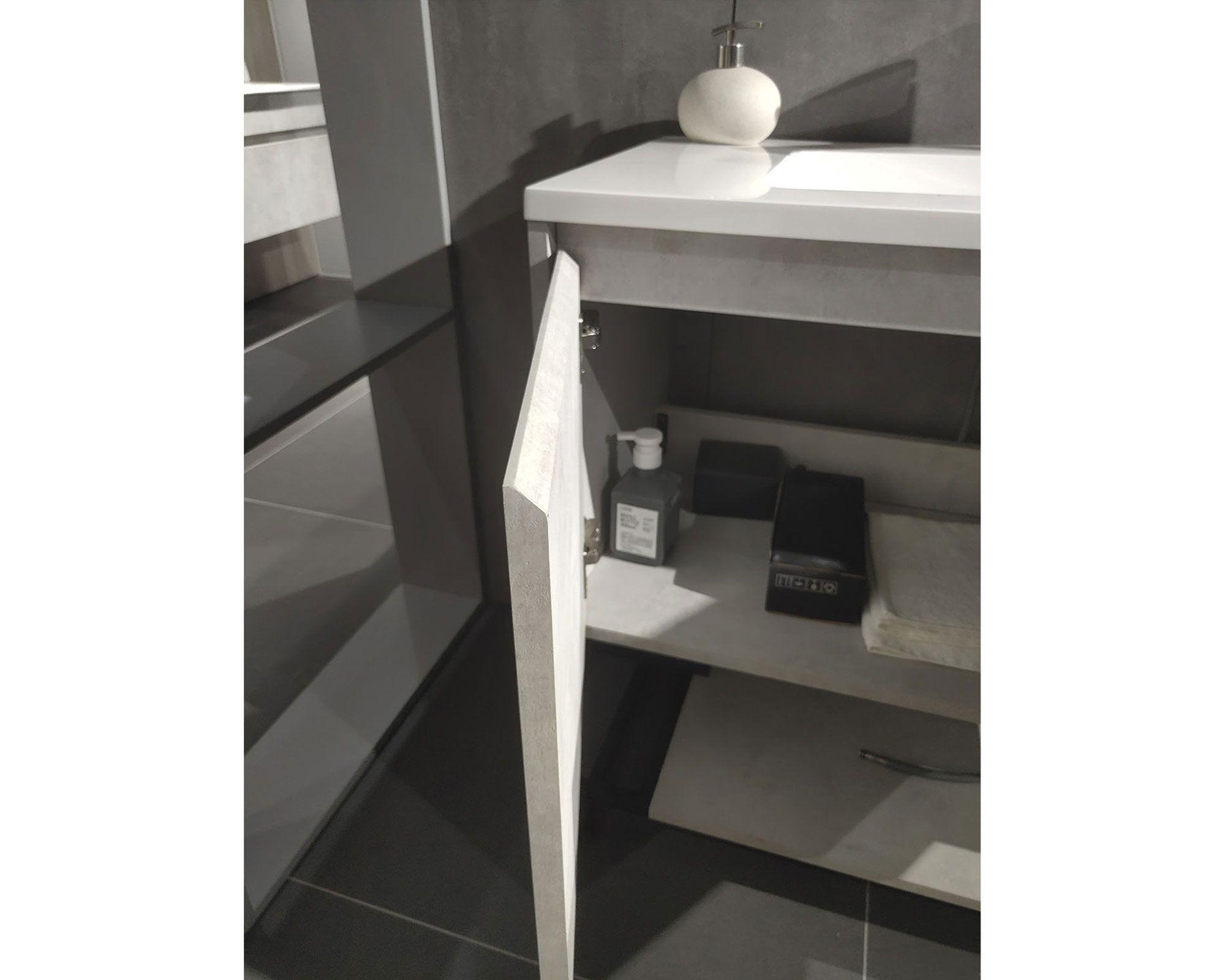 Mueble vanitorio 80 cm Mood gris Klipen.-1