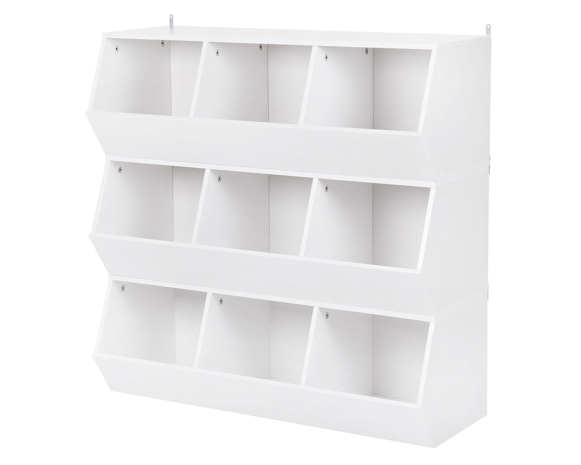 Organizador infantil 3 niveles blanco-1