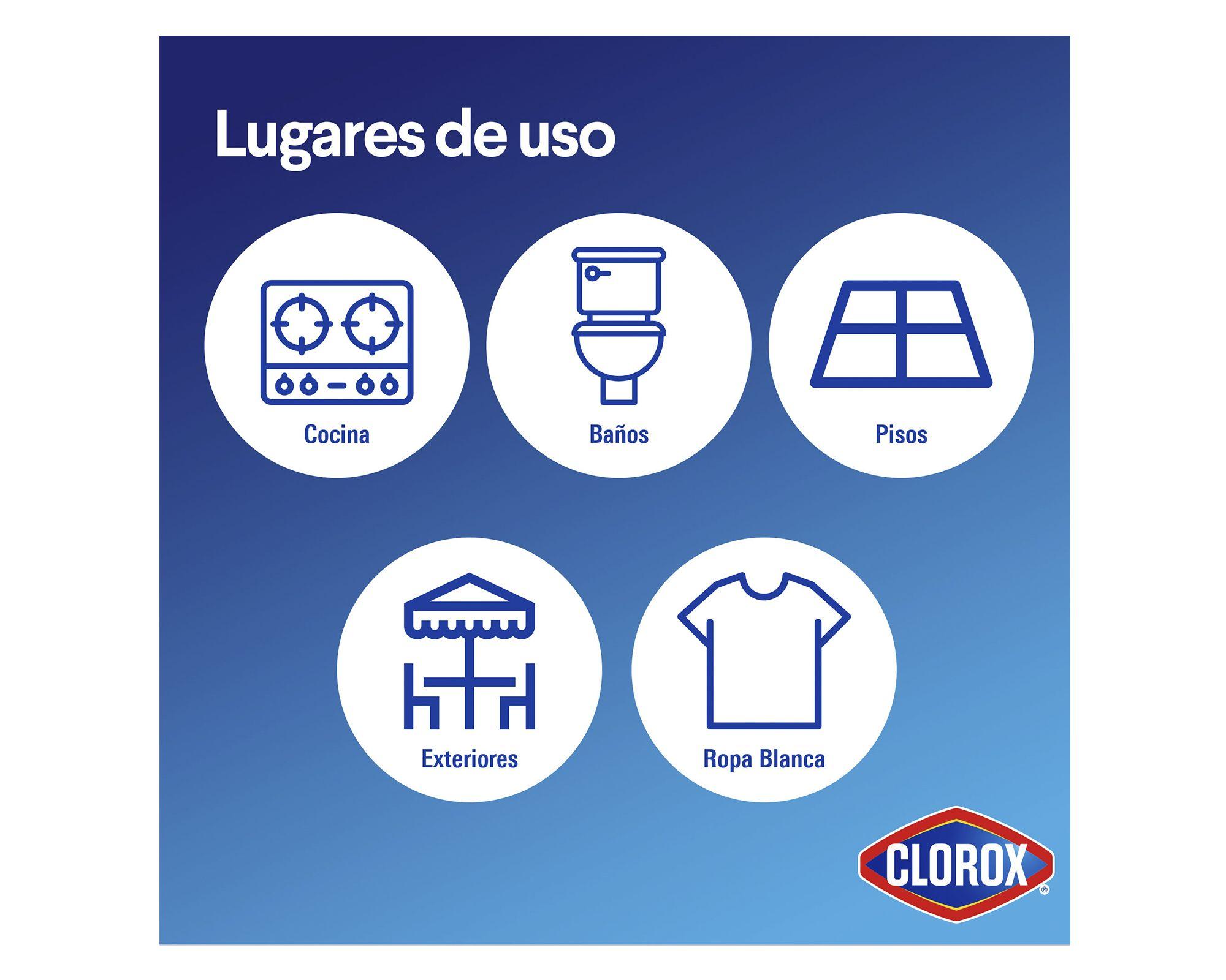 Cloro gel 900 ml lavanda Clorox.-4
