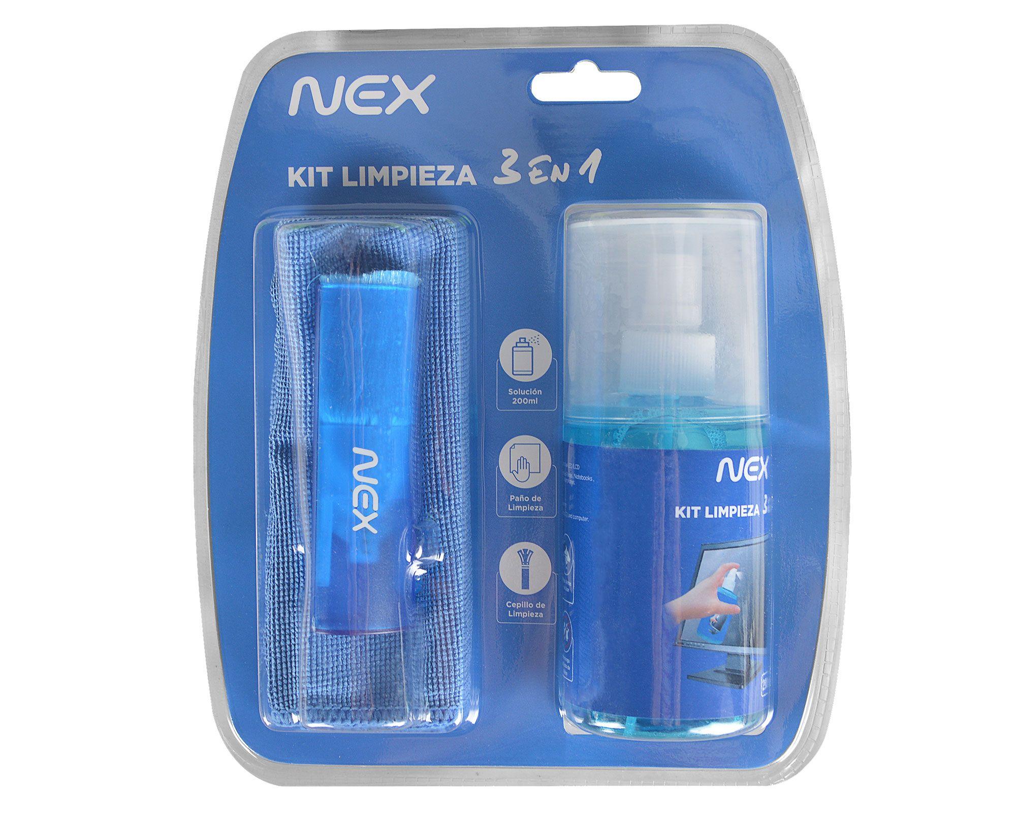 Kit de limpieza 3 en 1 Nex-0