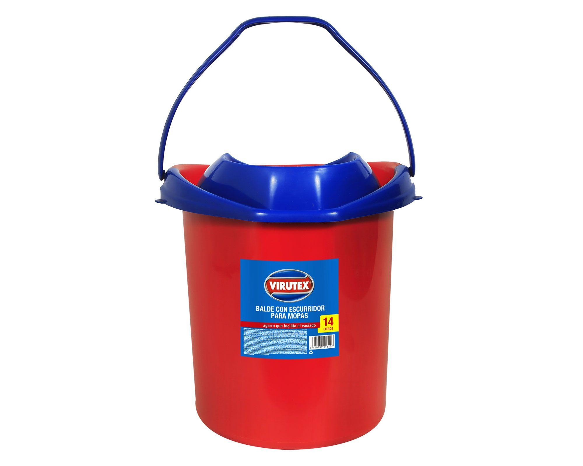 Balde escurridor de mopa Clásico 14 lt-0
