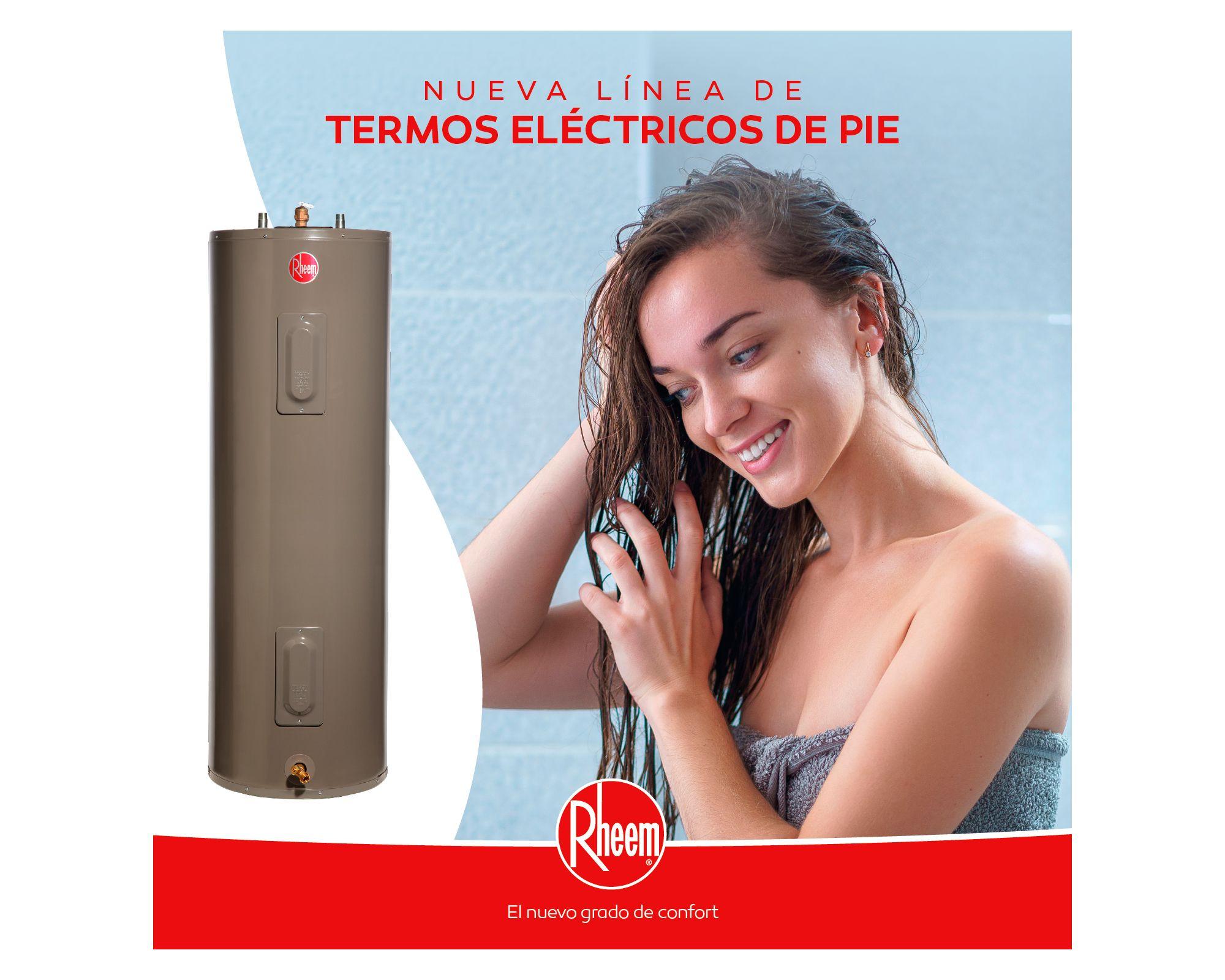 Termo eléctrico 76 litros piso Rheem-3