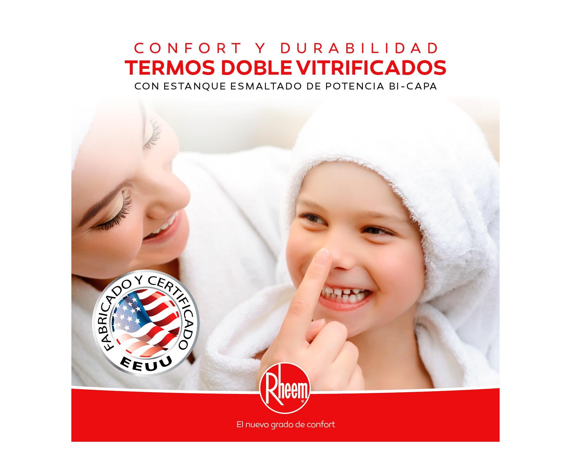 Termo eléctrico 76 litros piso Rheem-11