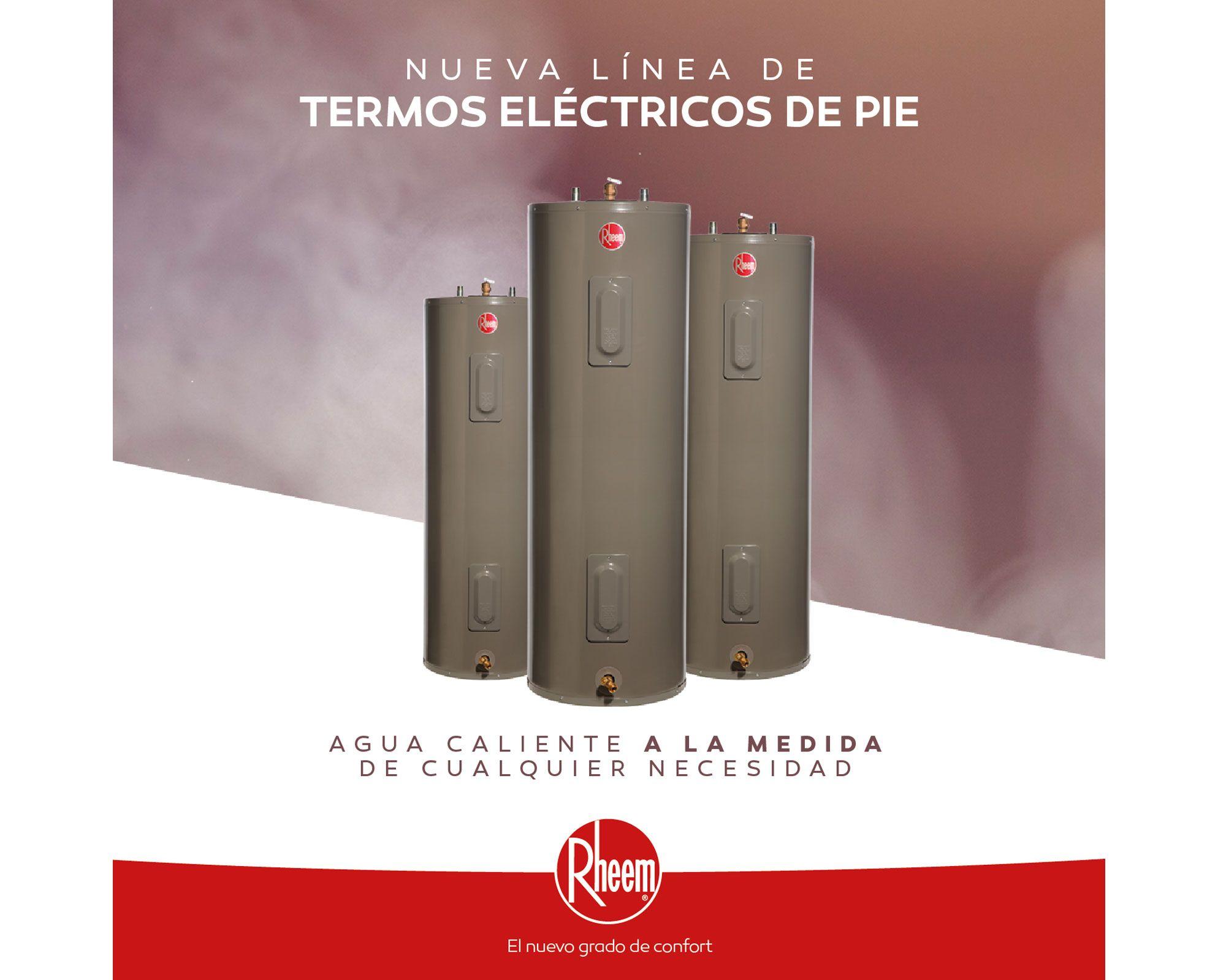 Termo eléctrico 152 litros piso Rheem-2