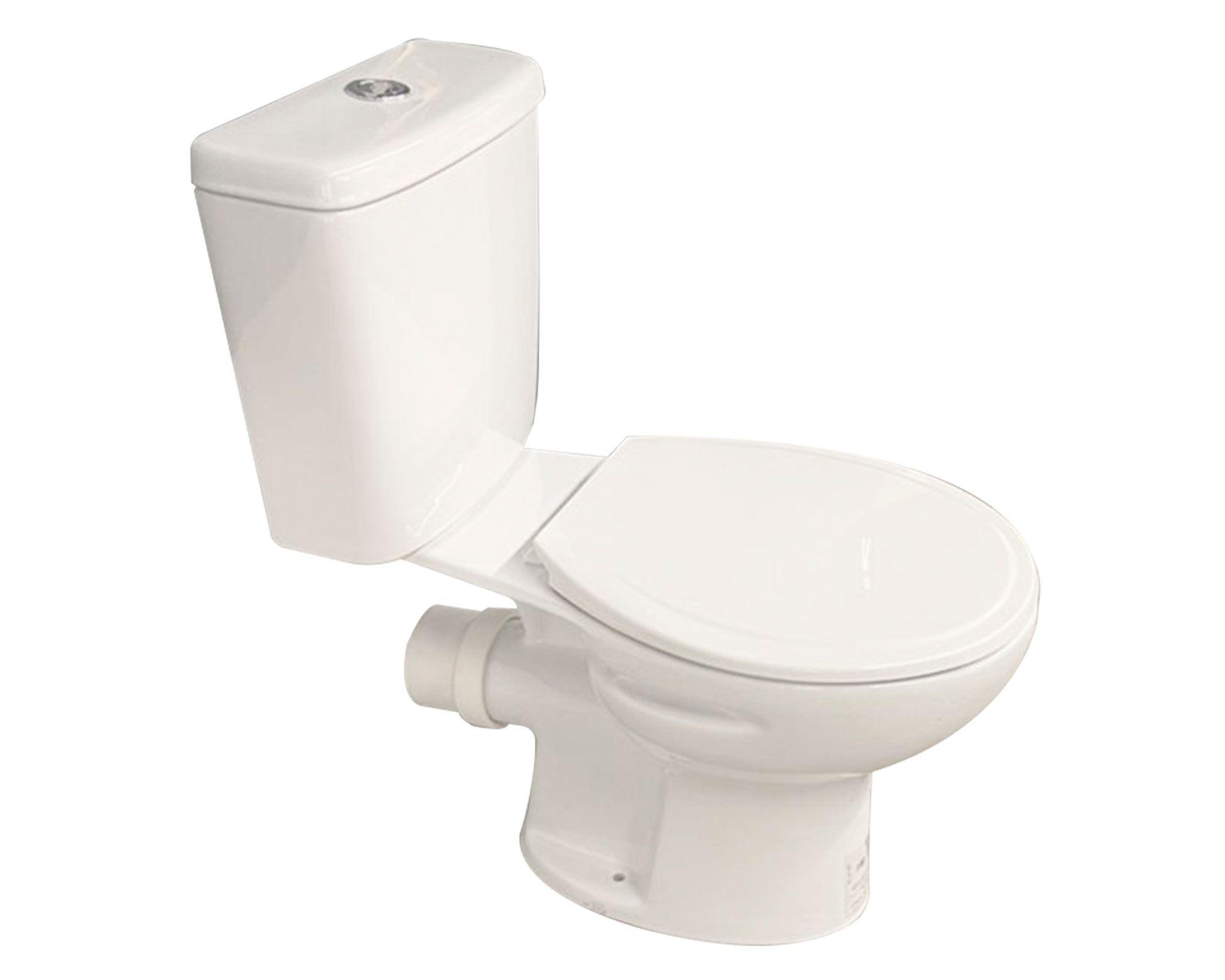 WC two piece muro 19 cm botón dual Vita blanco-1
