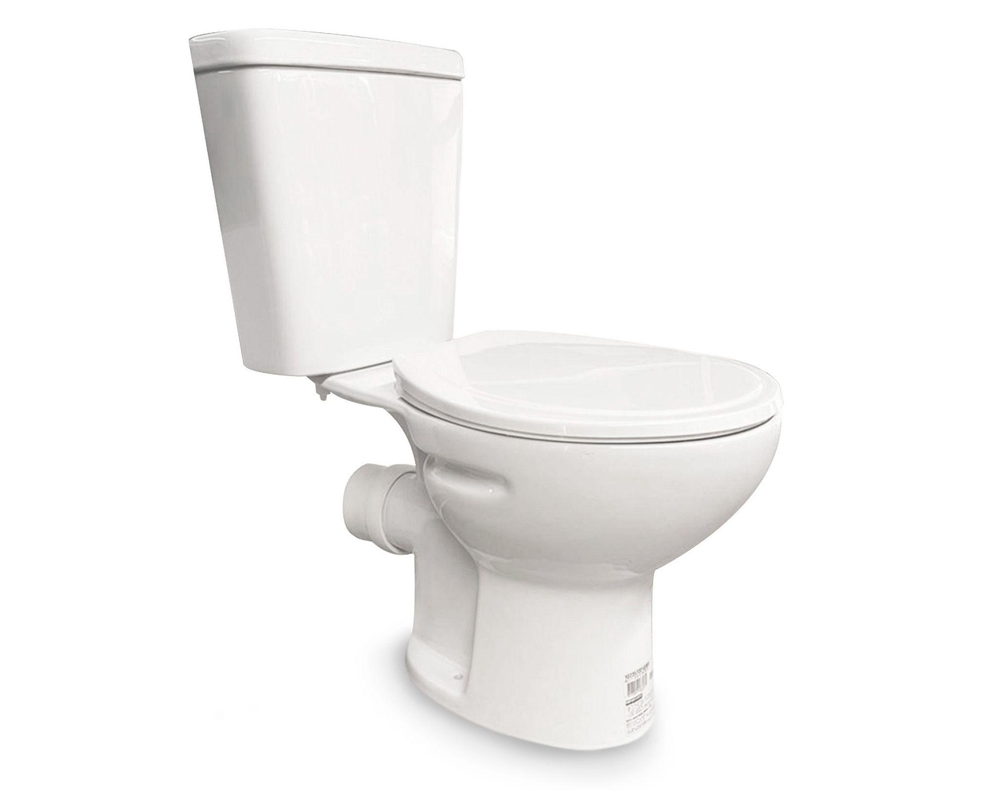 WC two piece muro 19 cm botón dual Vita blanco-0