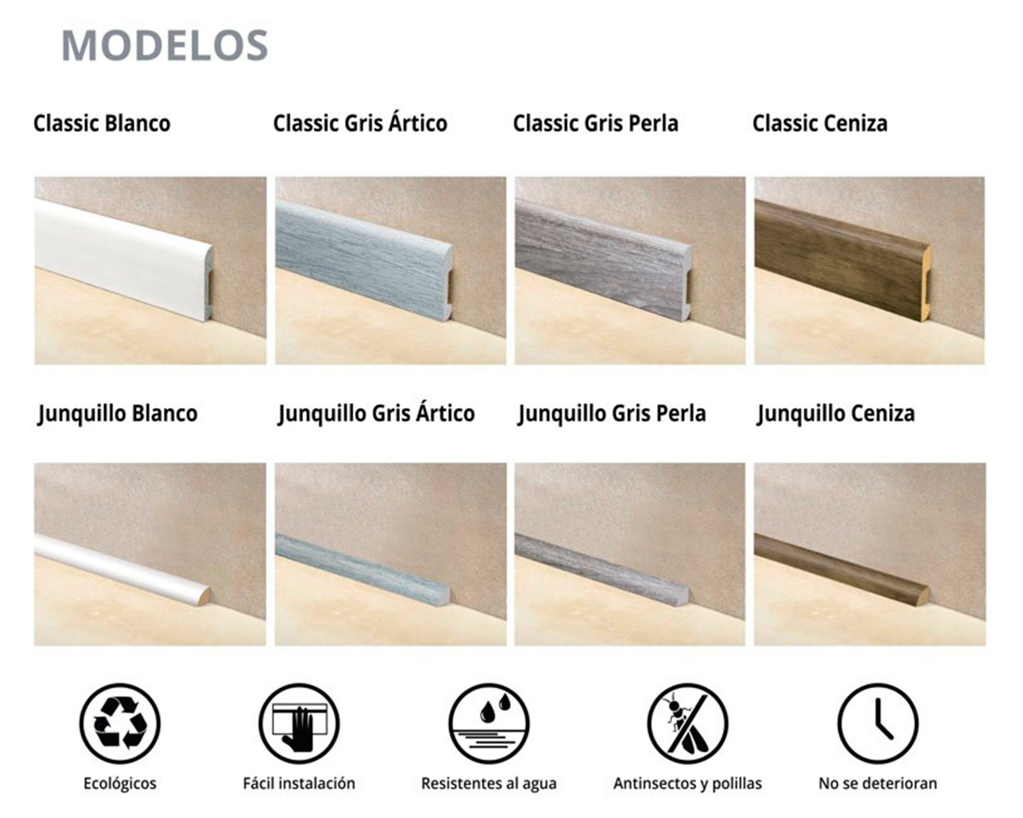Junquillo EPS Classic 15x15x2400 mm cacao-4