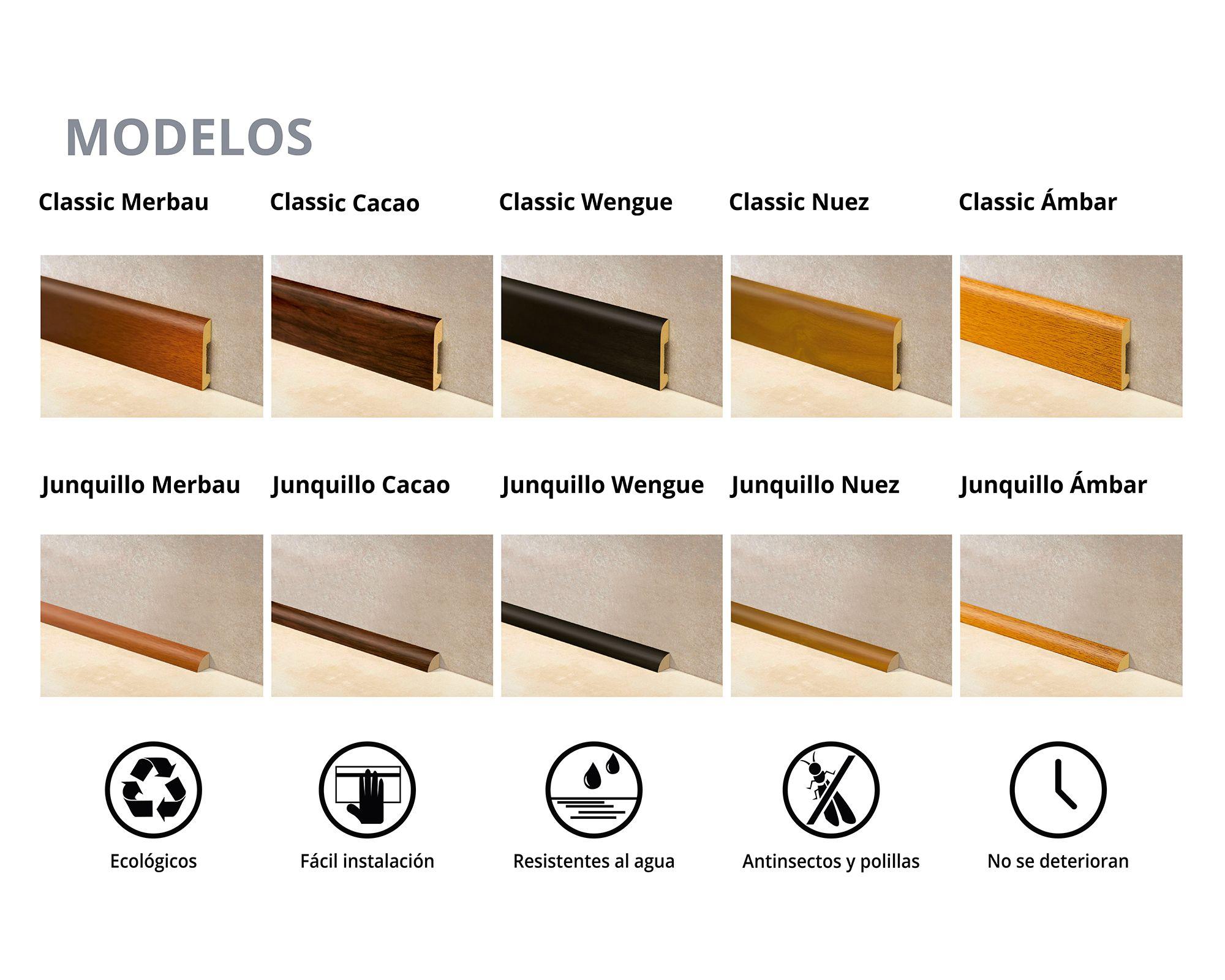 Junquillo EPS 15x15x2400 mm roble americano-2