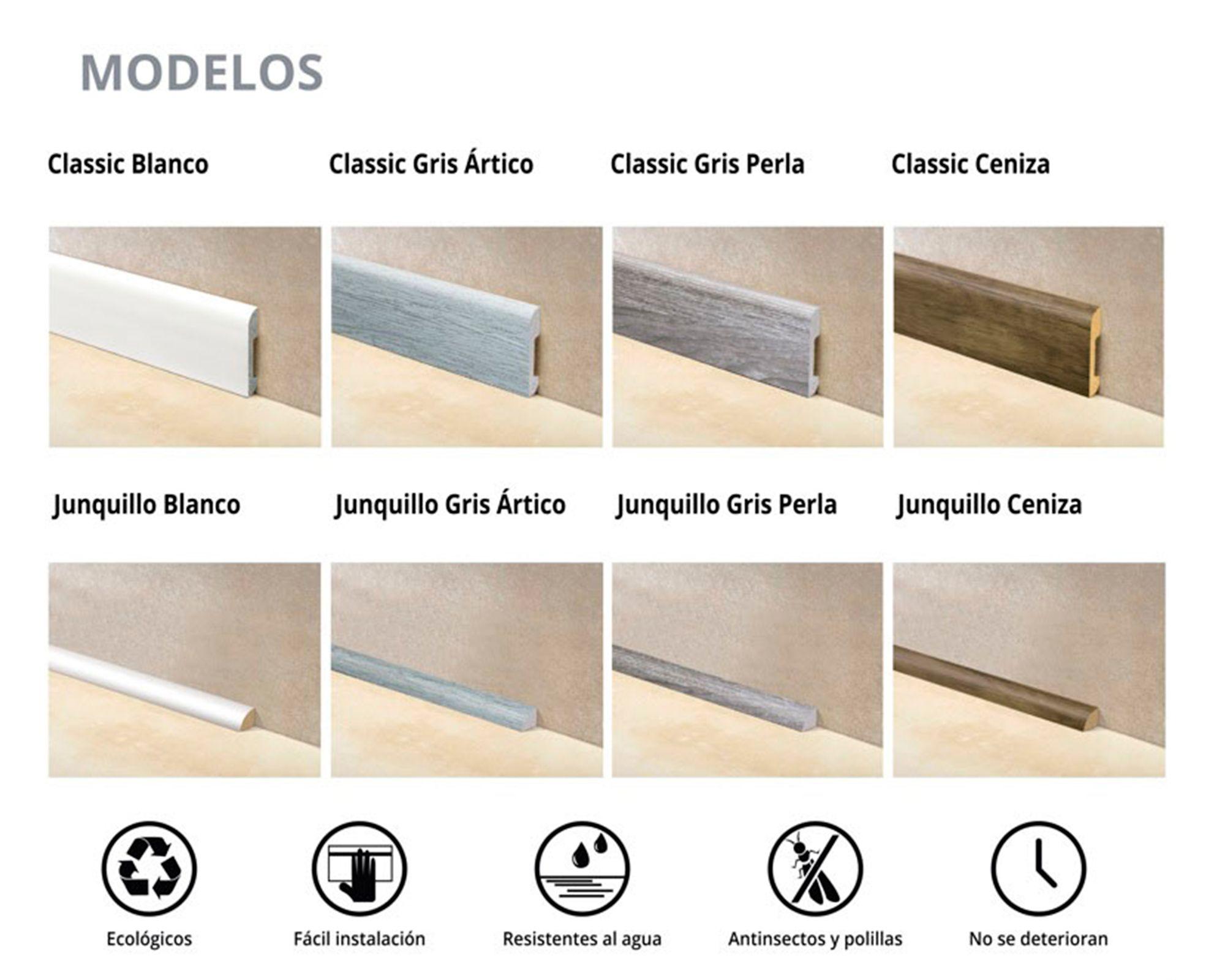 Guardapolvo 2.4 m Classic blanco brillante-5
