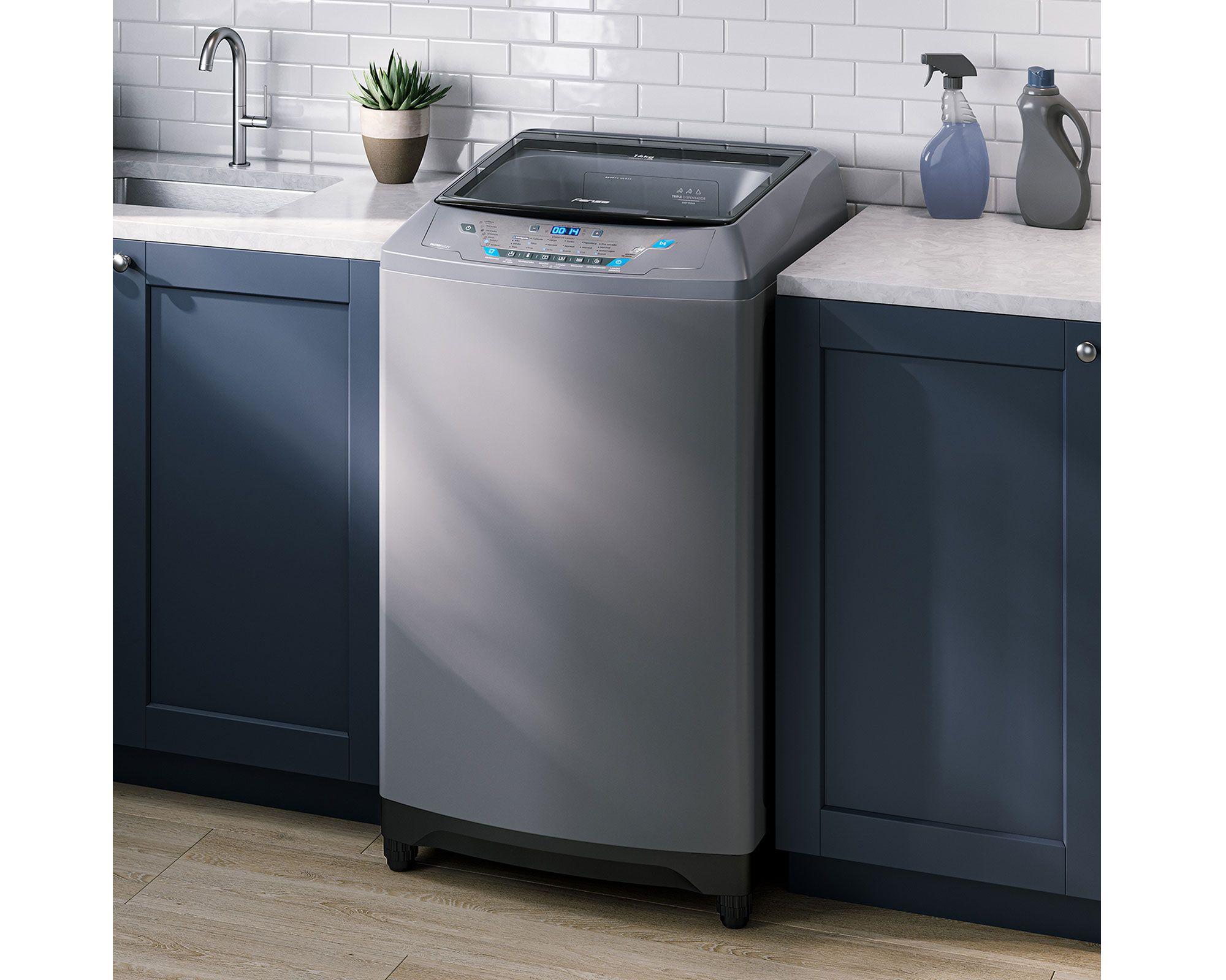 Lavadora 14 kg Premium Care 14SZ  gris-4