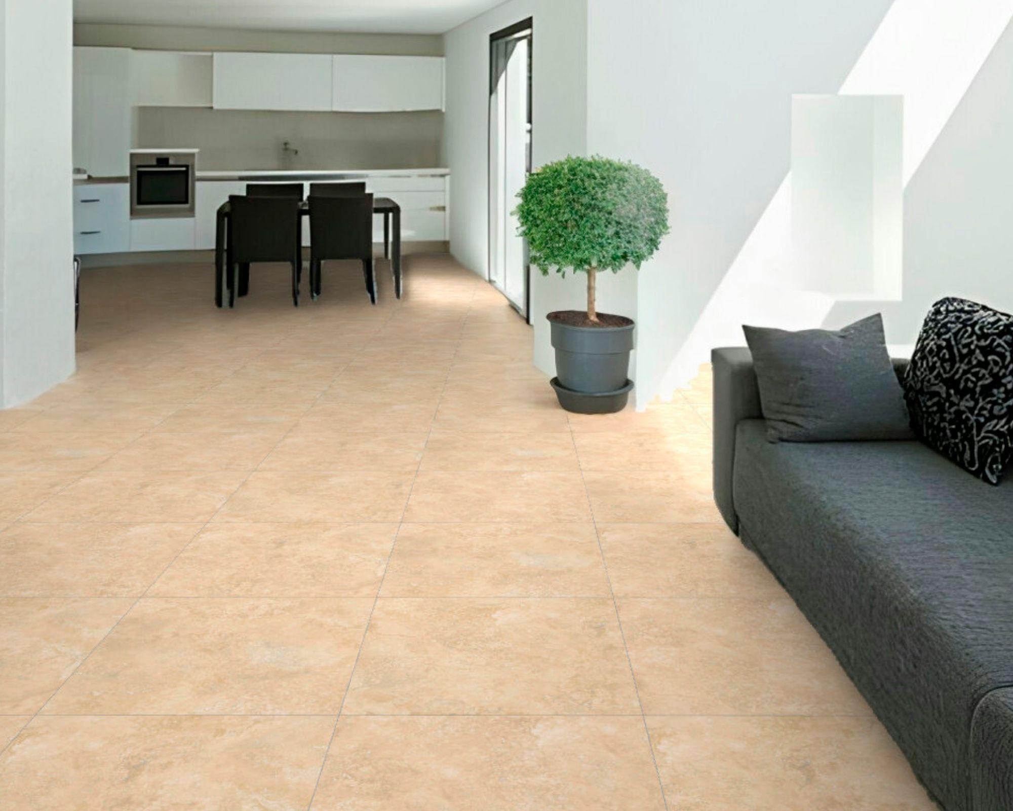 Gres porcelanico 61x61 cm Mineral Stone beige 1.48 m2 Celima.-1