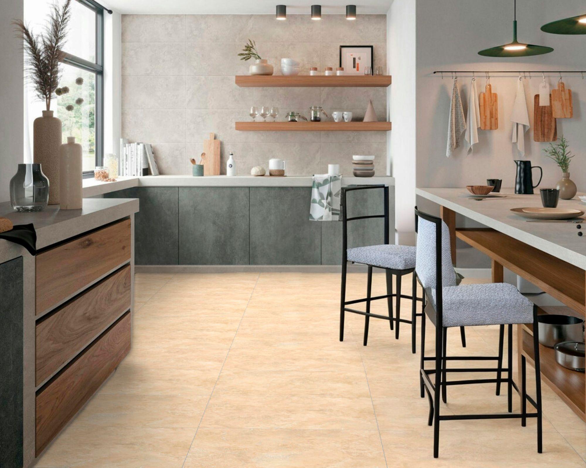 Gres porcelanico 61x61 cm Mineral Stone beige 1.48 m2 Celima.-2