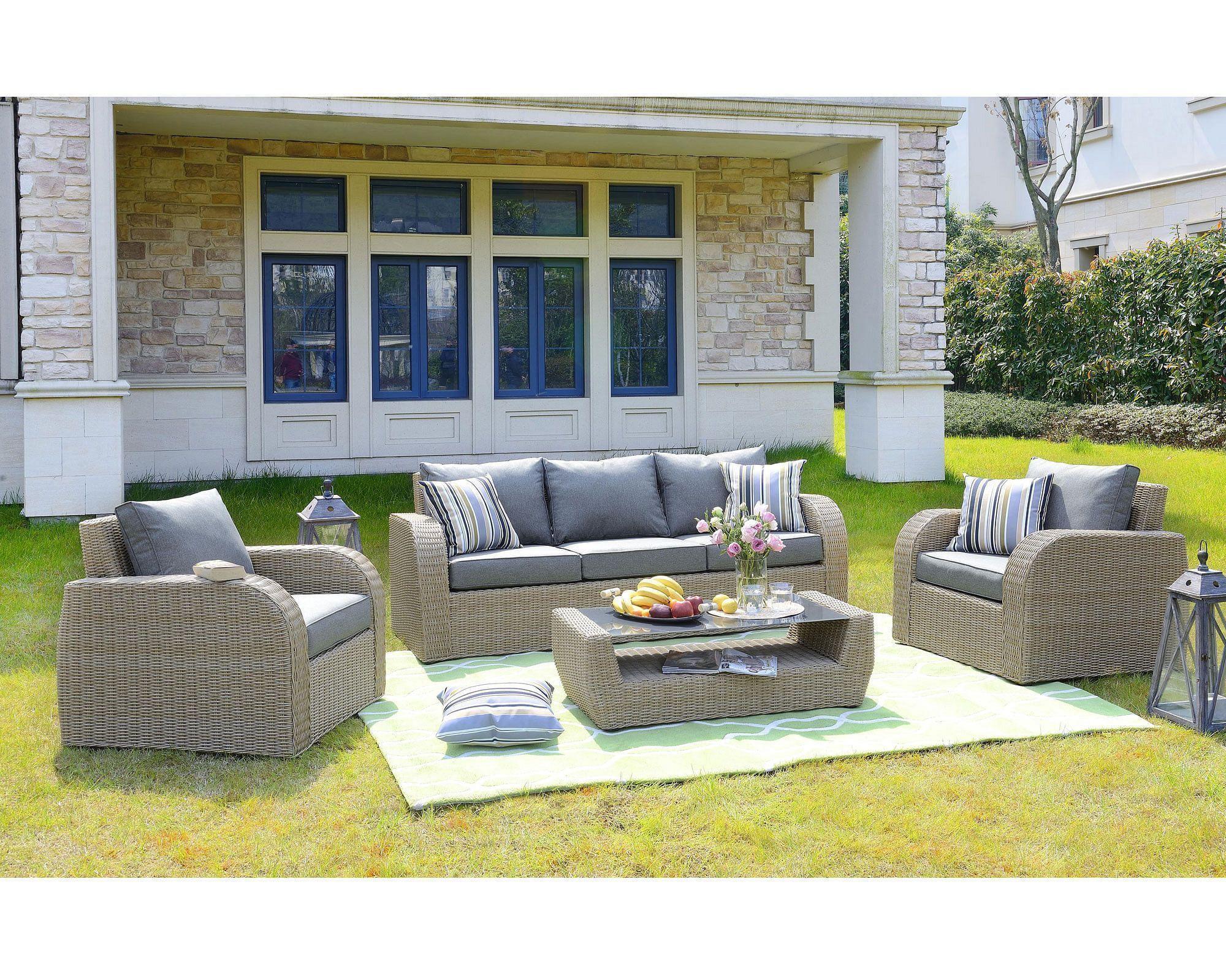 Set terraza 4 personas Olso Outzen-5