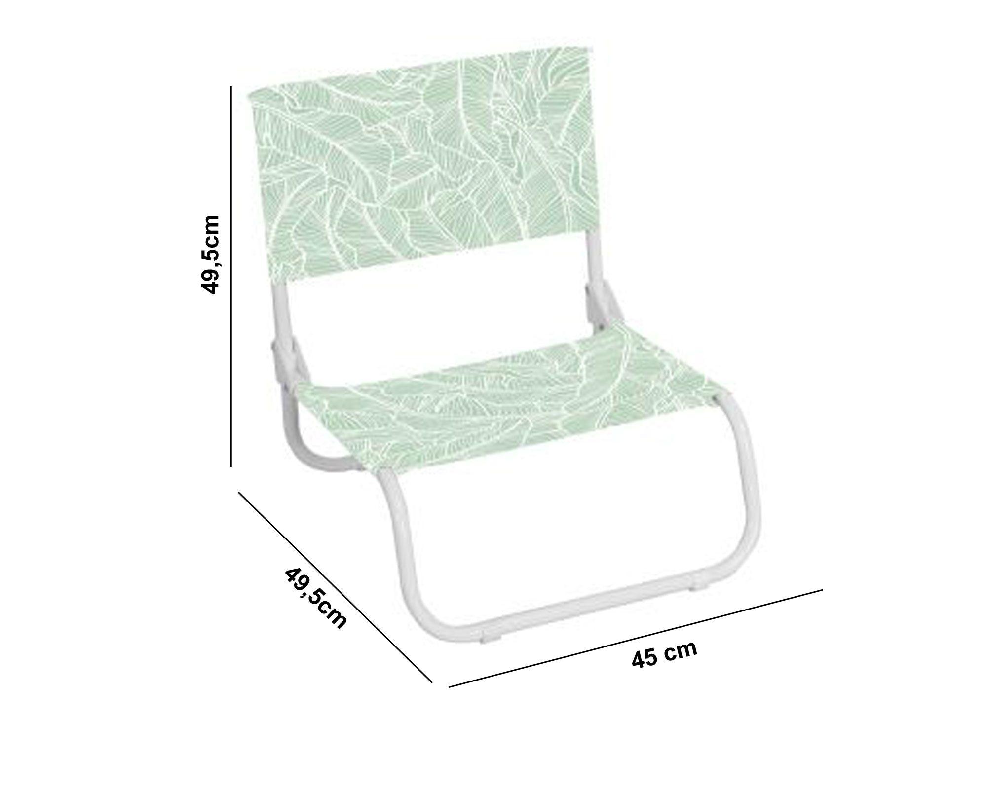 Silla playa menta Outzen-1