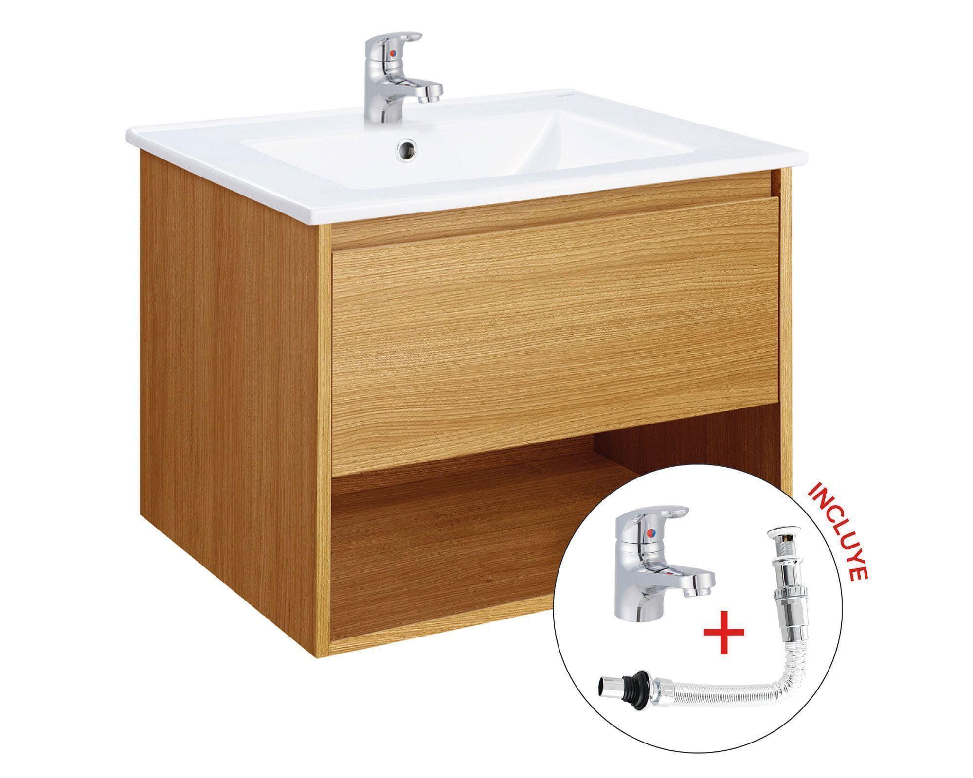 Mueble vanitorio 60 cm Siri box Duschy-2
