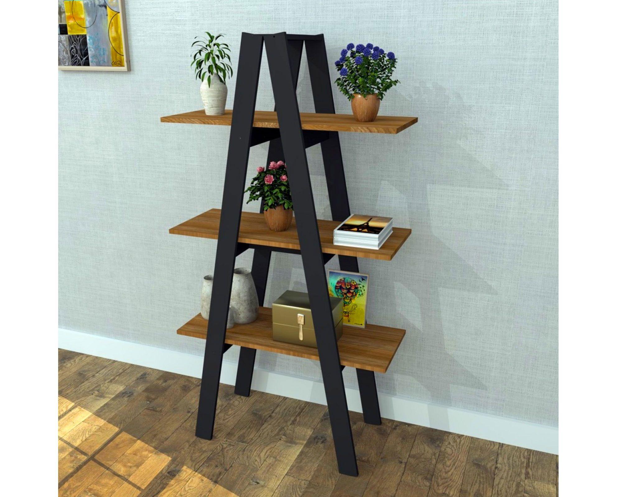 Estante 3 niveles Urban negro Be Design-2
