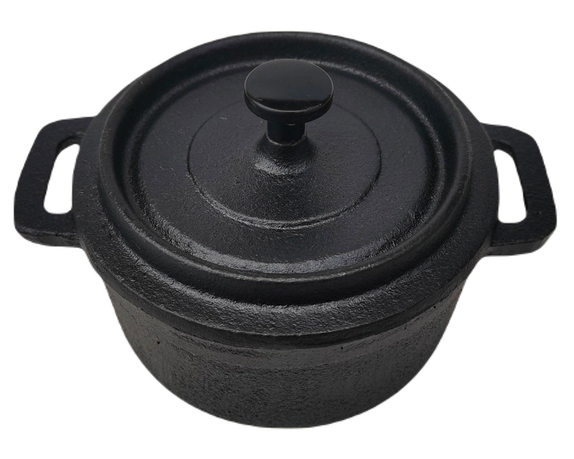 Mini olla 10 cm negro Beef Maker-1