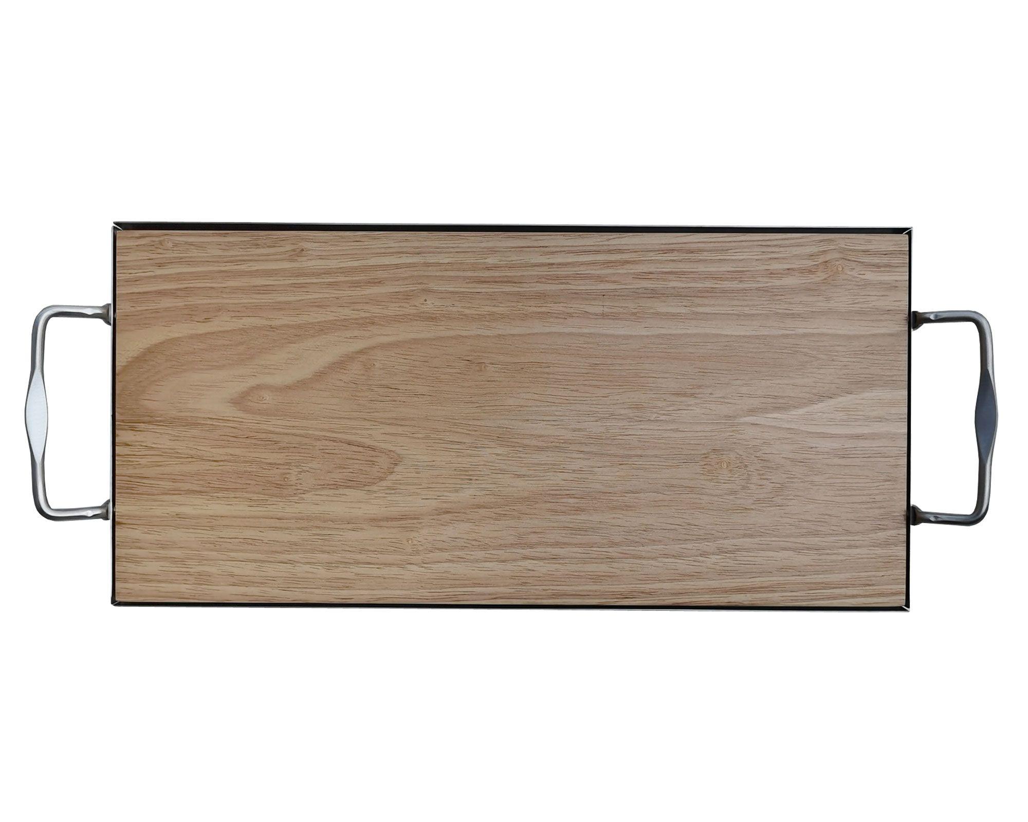 Tabla cortar con bandeja 47.5x18.5 cm-0