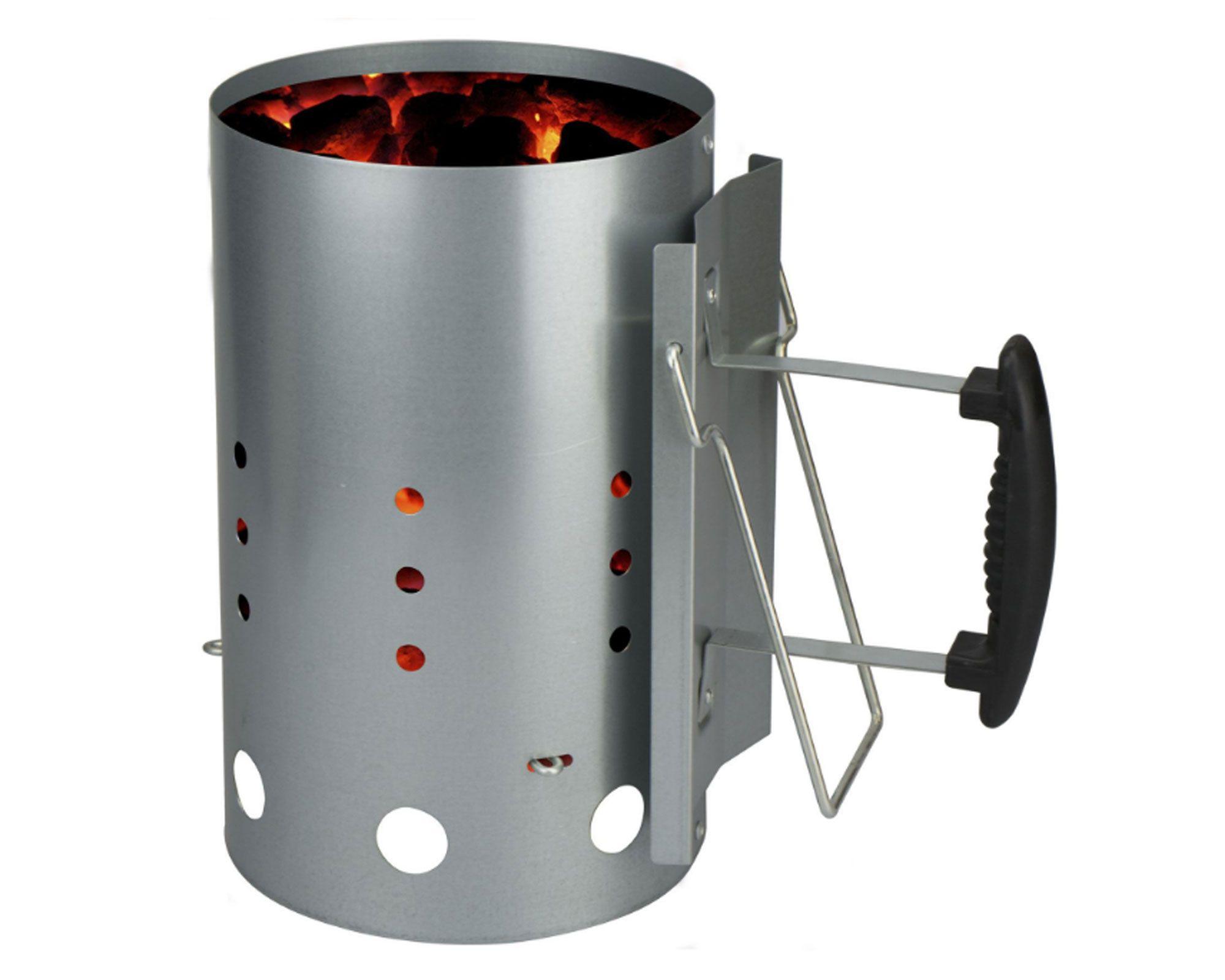 Iniciador fuego 30 cm acero inoxidable-0