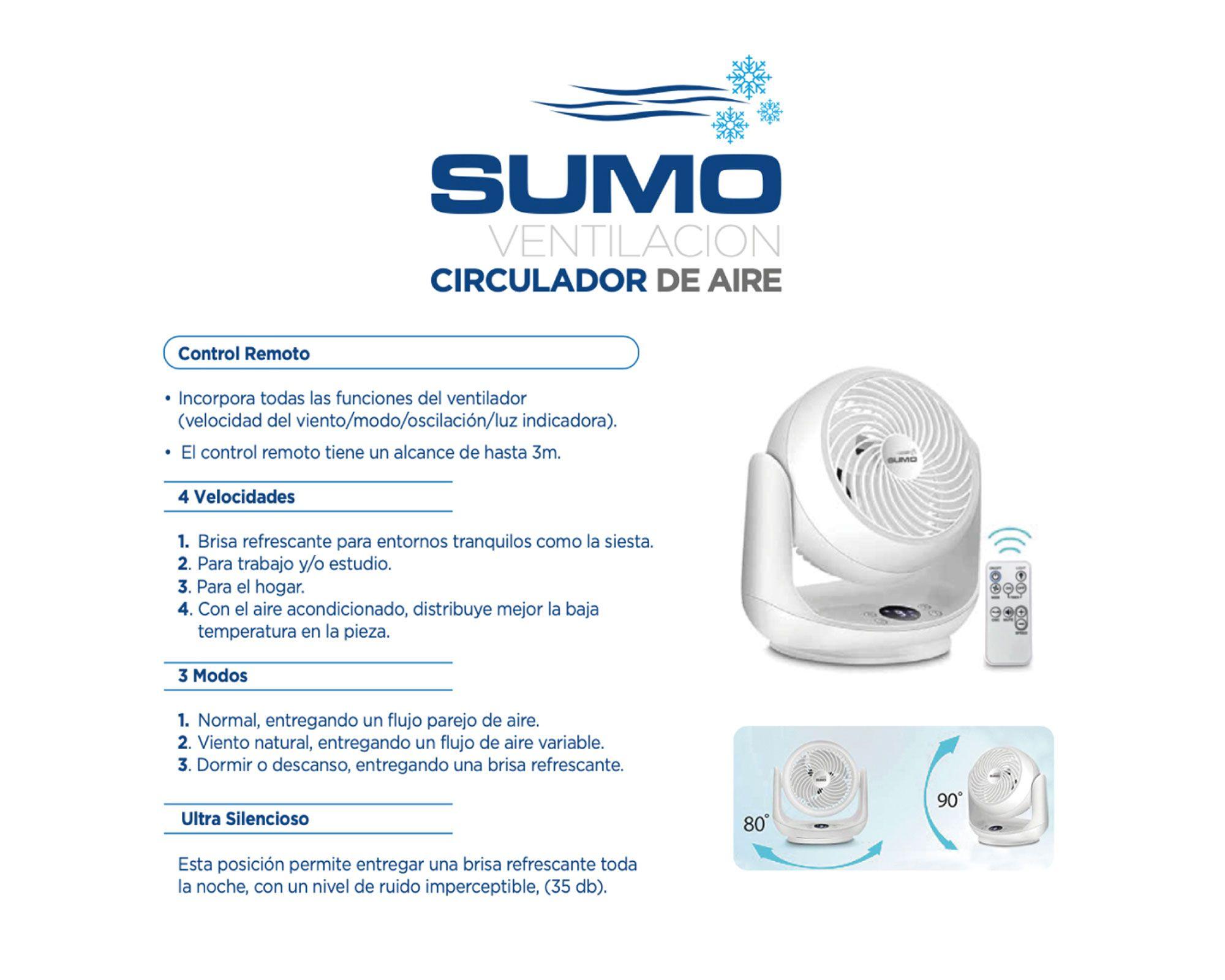 Ventilador 22 cm VC-35 Sumoheat-4