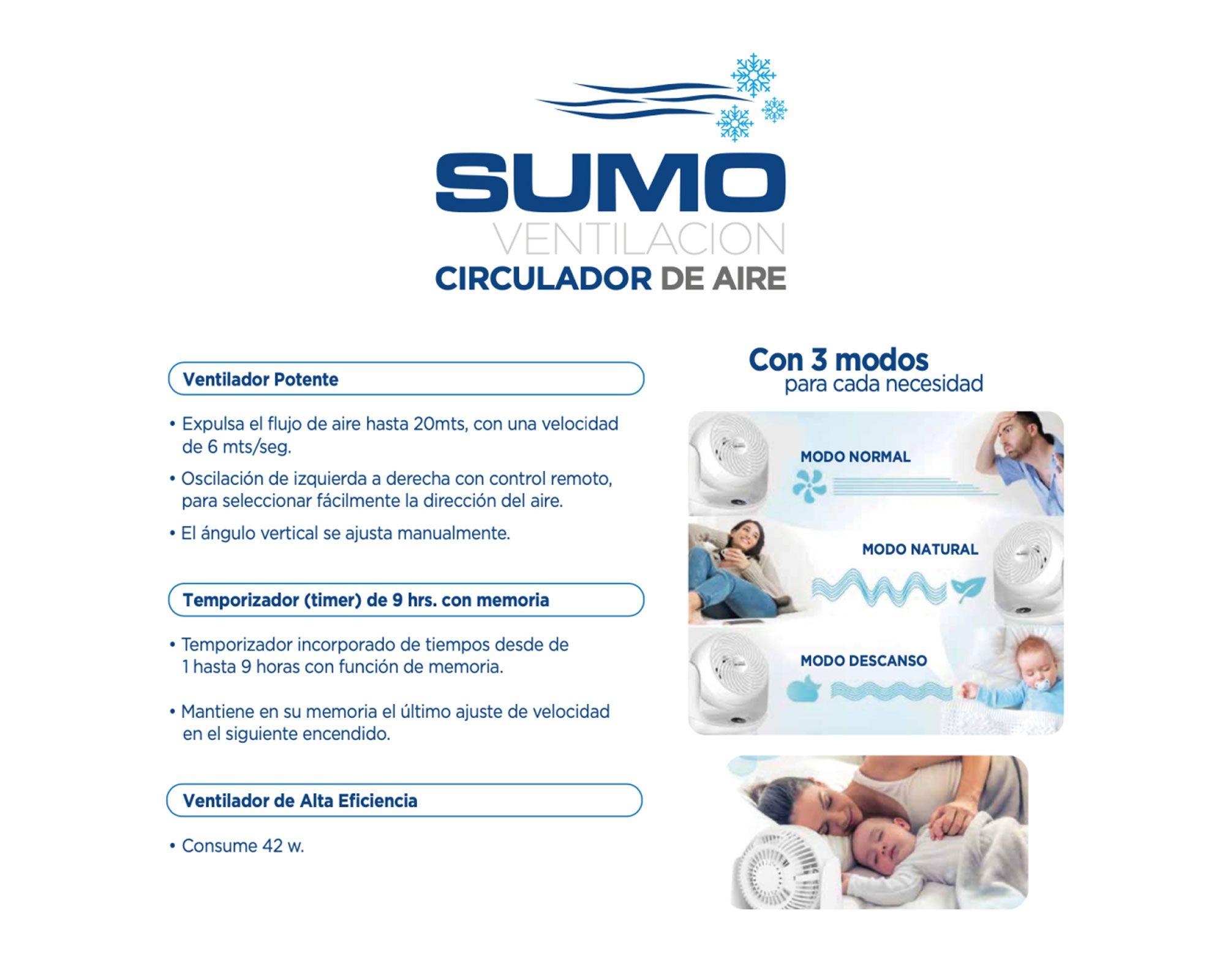 Ventilador 22 cm VC-35 Sumoheat-5