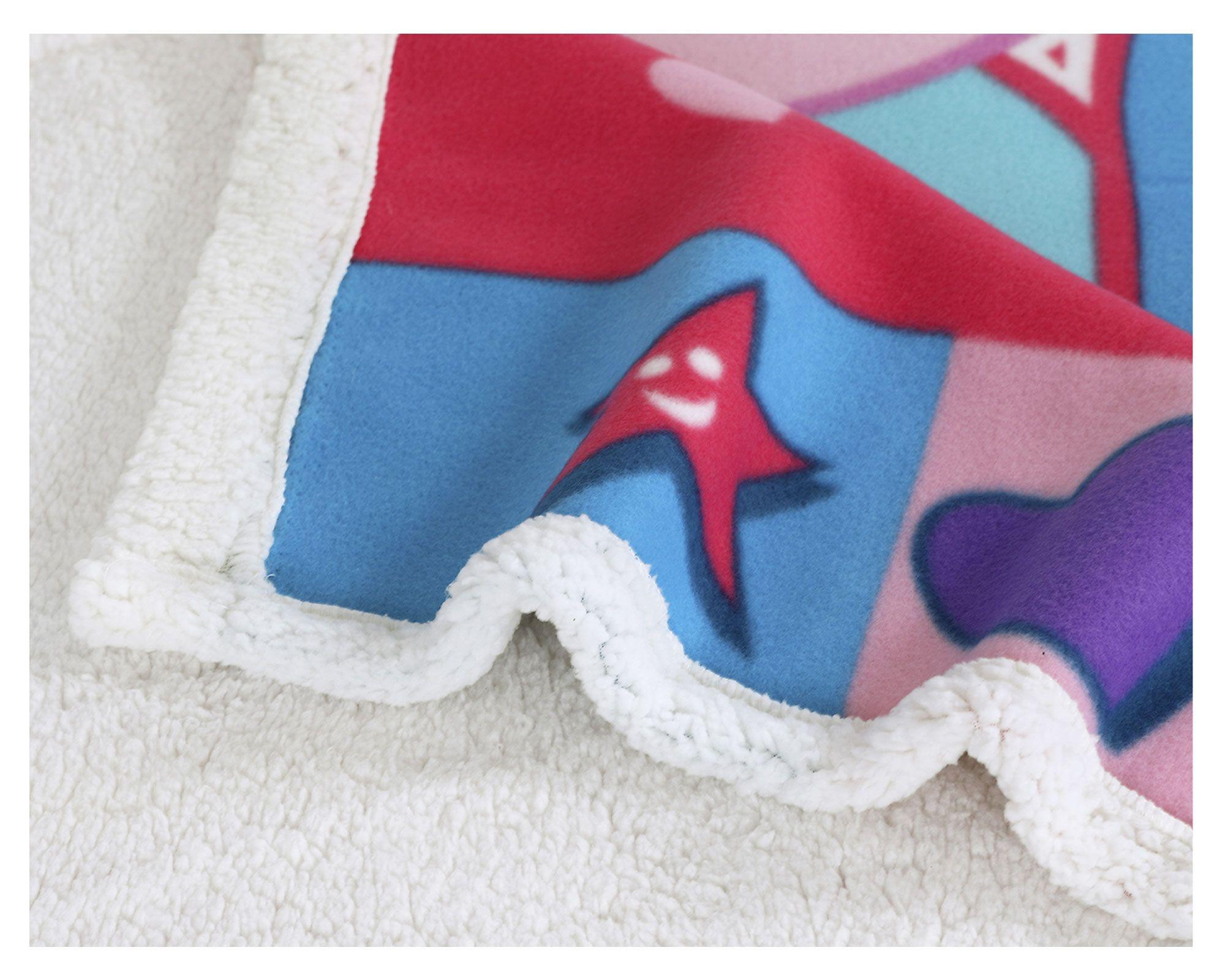 Frazada polar 1.5 plazas Sherpa Peppa Pig-1