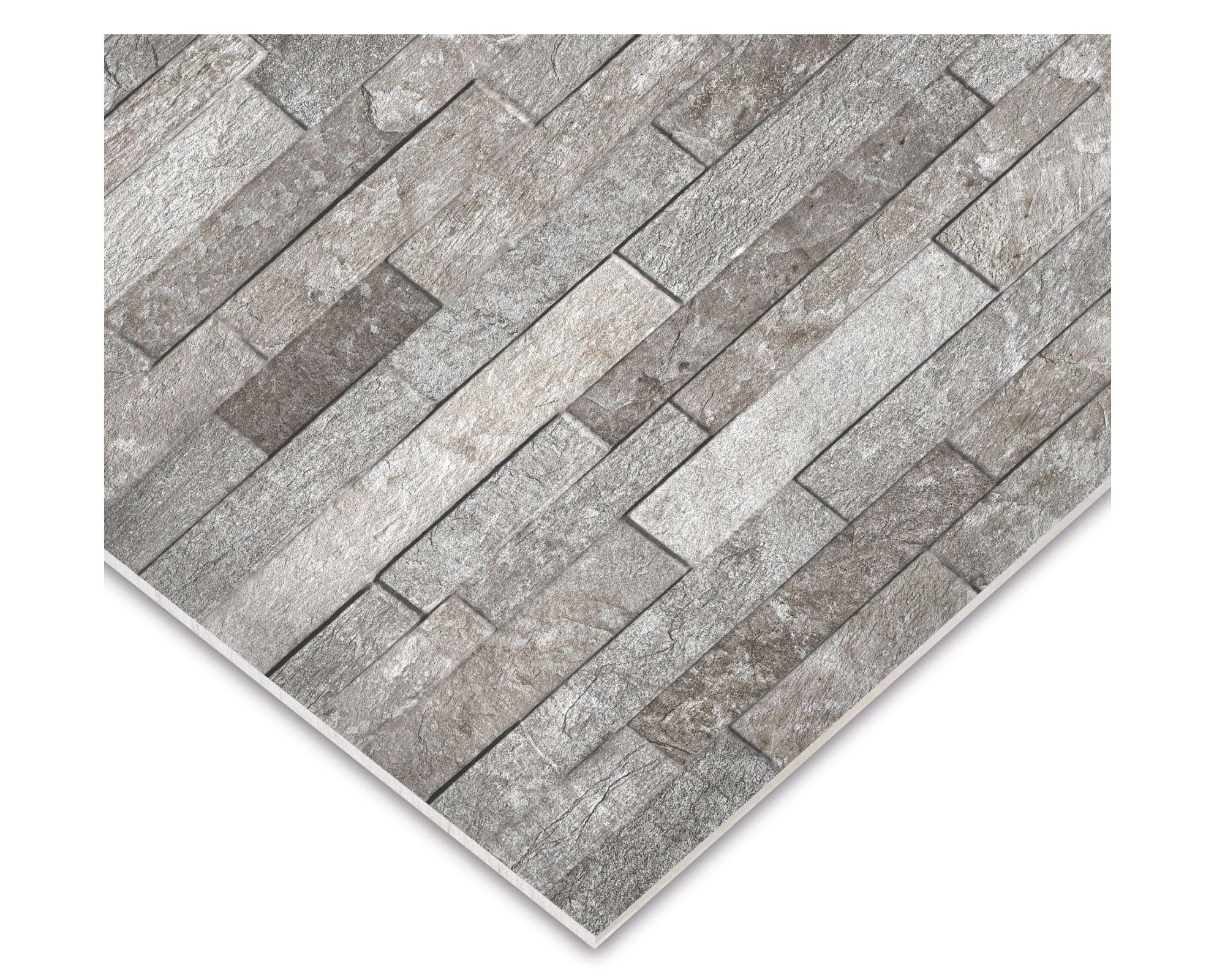 Simplísima 6x1200x2400 mm Piedra cantera gris ceniza Pizarreño Cedral..-1
