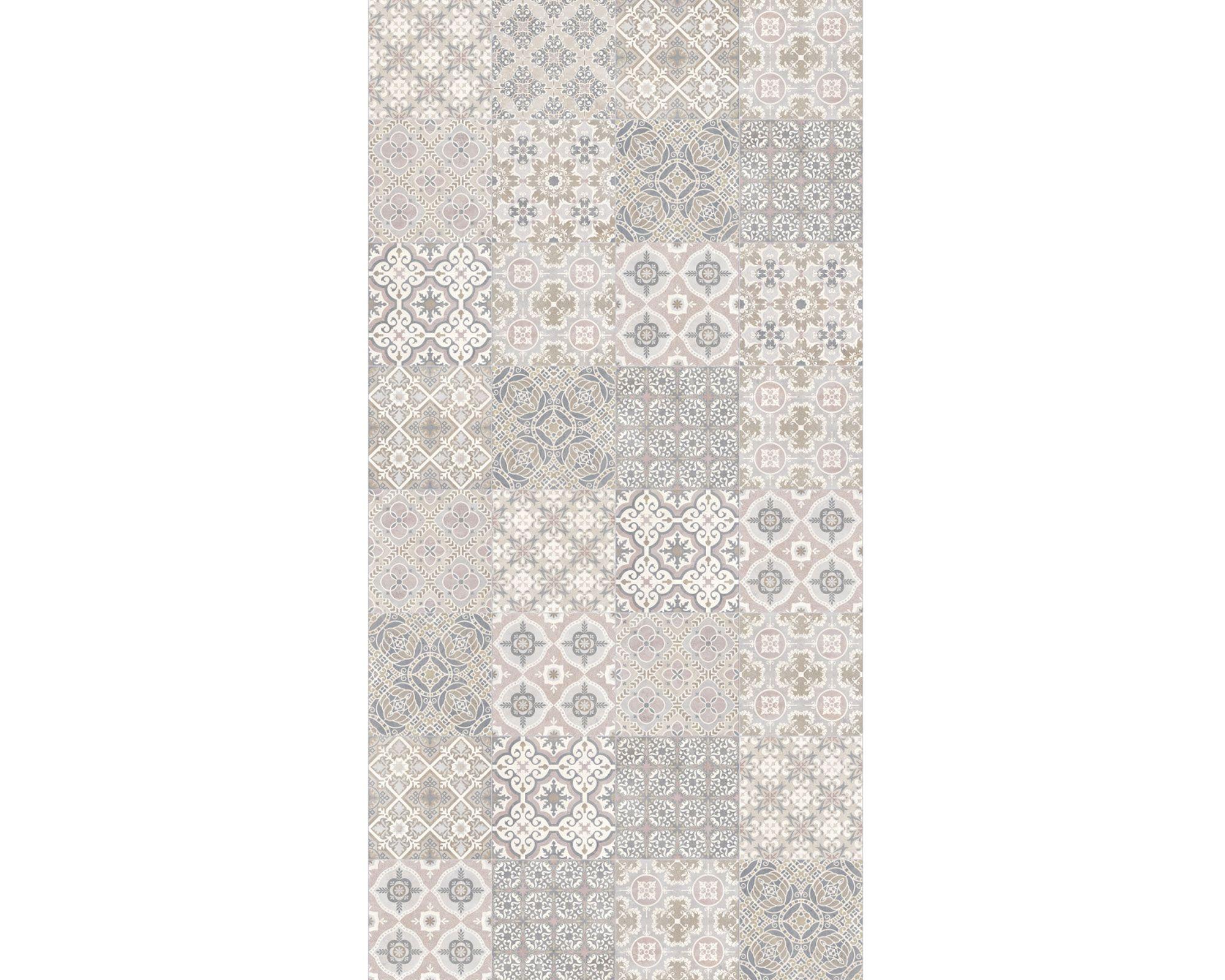 Simplísima 6x1200x2400 mm Cerámica vintage lavanda Pizarreño Cedral..-0